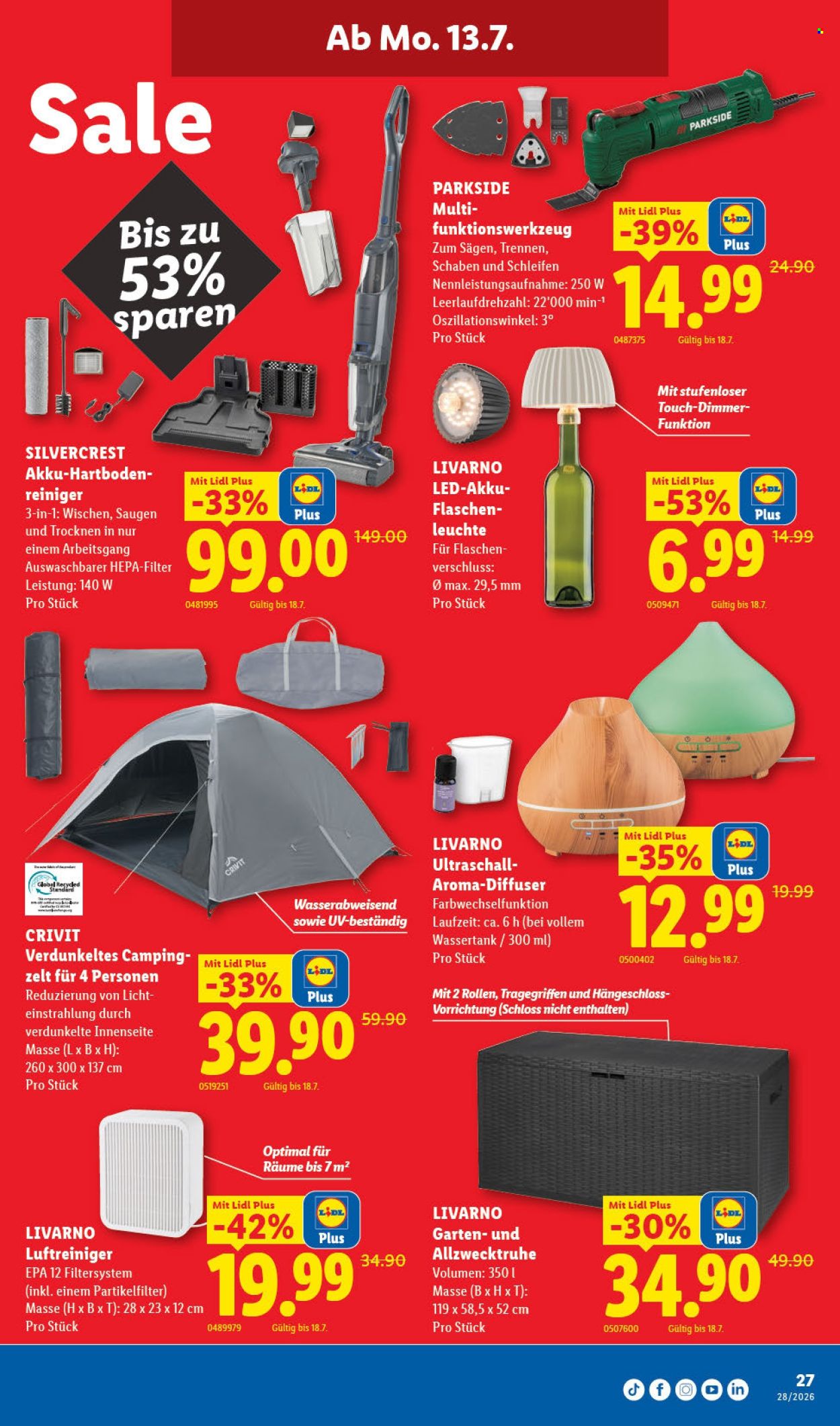 Volantino Lidl - 9.7.2026 - 15.7.2026. Pagina 31. Pagina 31