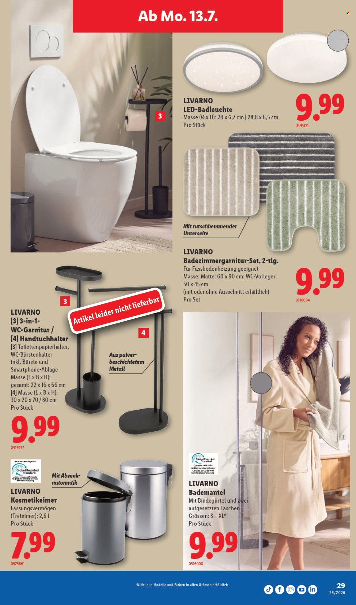 Volantino Lidl - 9.7.2026 - 15.7.2026. Pagina 33. Pagina 33