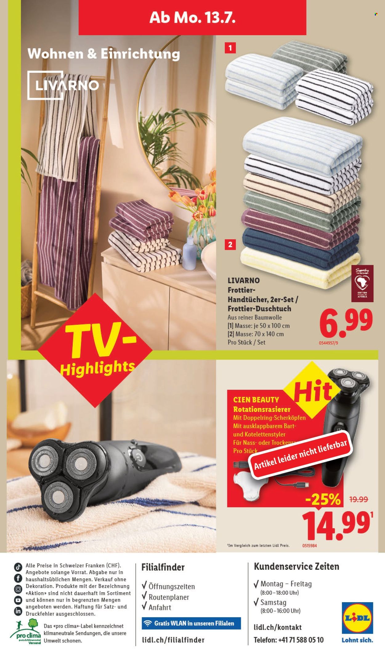 Volantino Lidl - 9.7.2026 - 15.7.2026. Pagina 36. Pagina 36