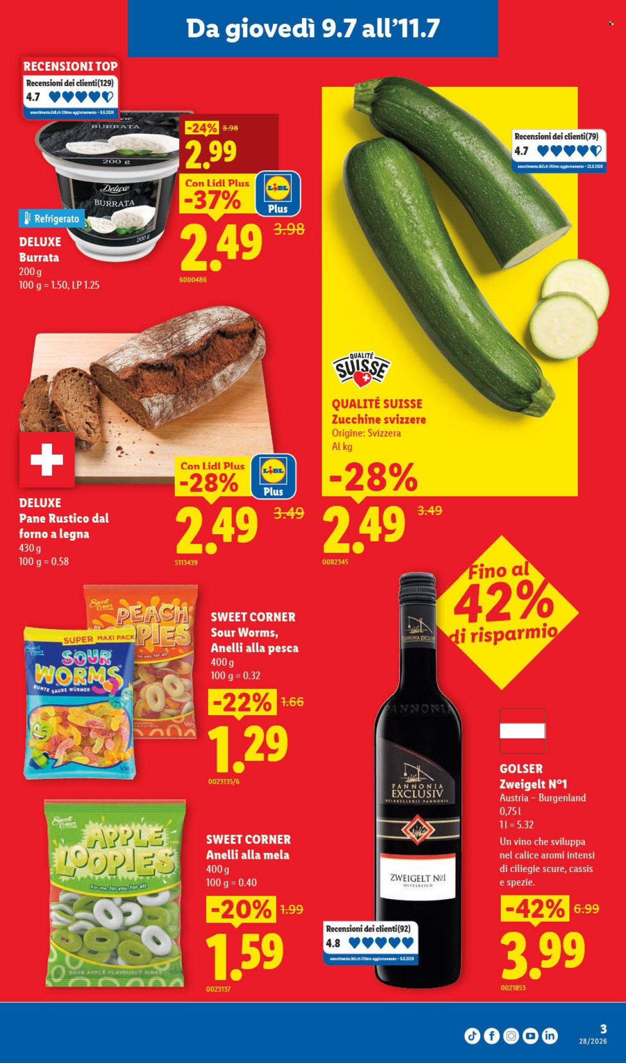 Volantino Lidl - 9.7.2026 - 15.7.2026. Pagina 3. Pagina 3