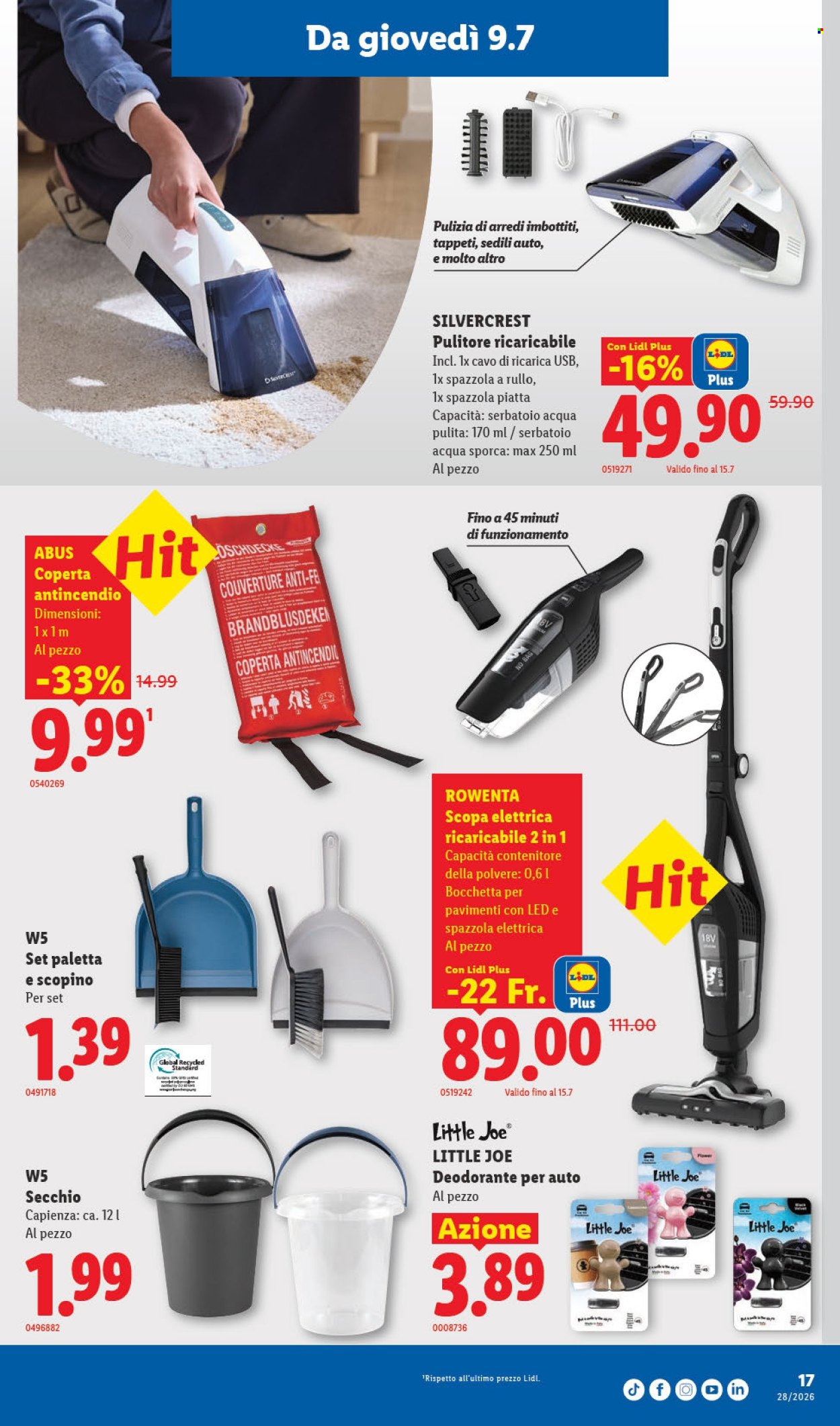 Volantino Lidl - 9.7.2026 - 15.7.2026. Pagina 21. Pagina 21