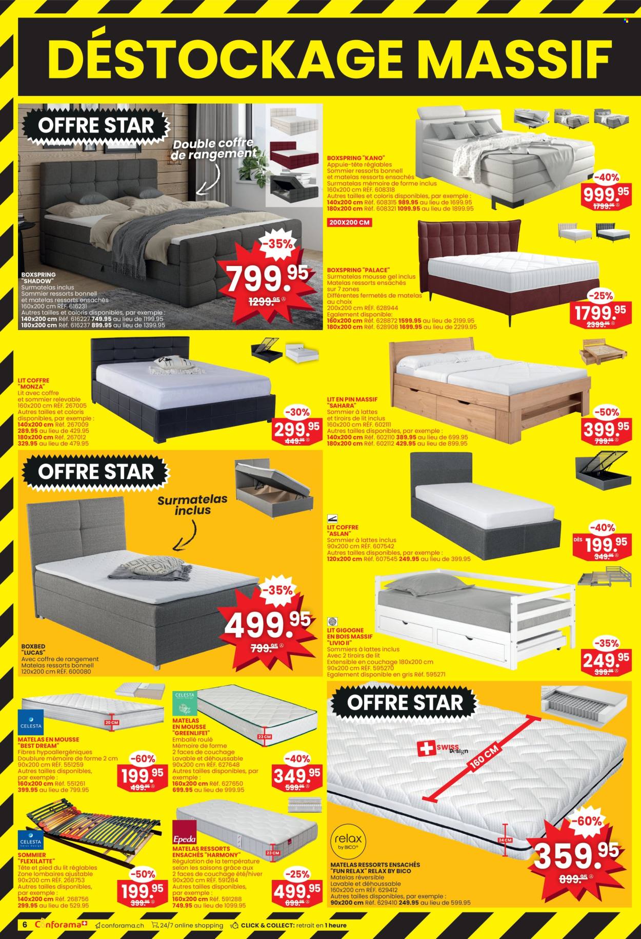 Volantino Conforama - 8.7.2026 - 21.7.2026. Pagina 6. Pagina 6