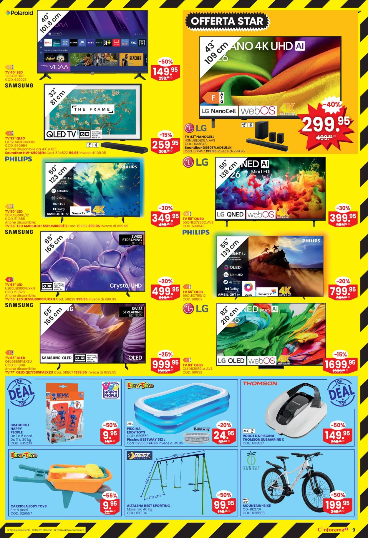 Volantino Conforama - 8.7.2026 - 21.7.2026. Pagina 9. Pagina 9