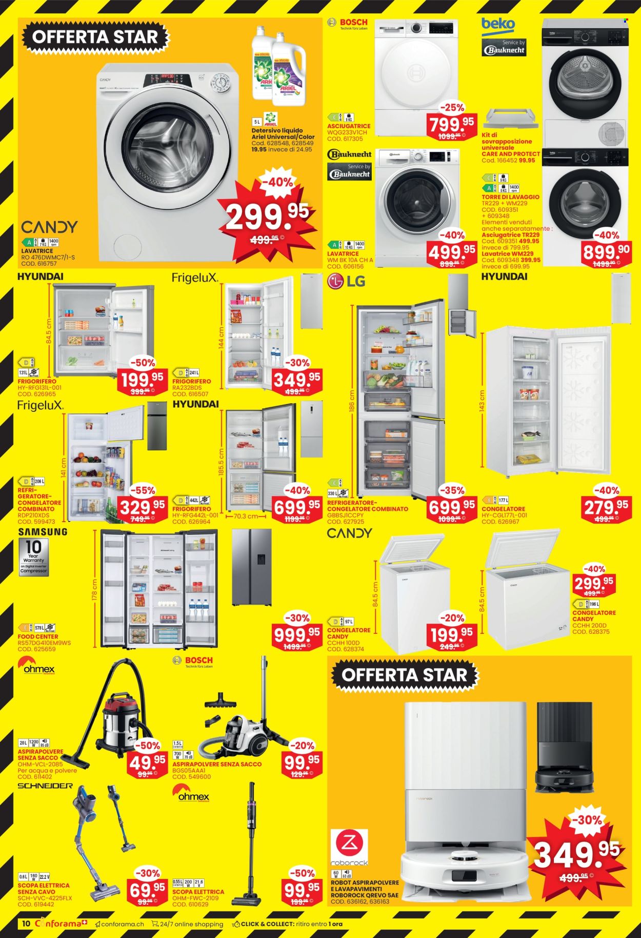Volantino Conforama - 8.7.2026 - 21.7.2026. Pagina 10. Pagina 10