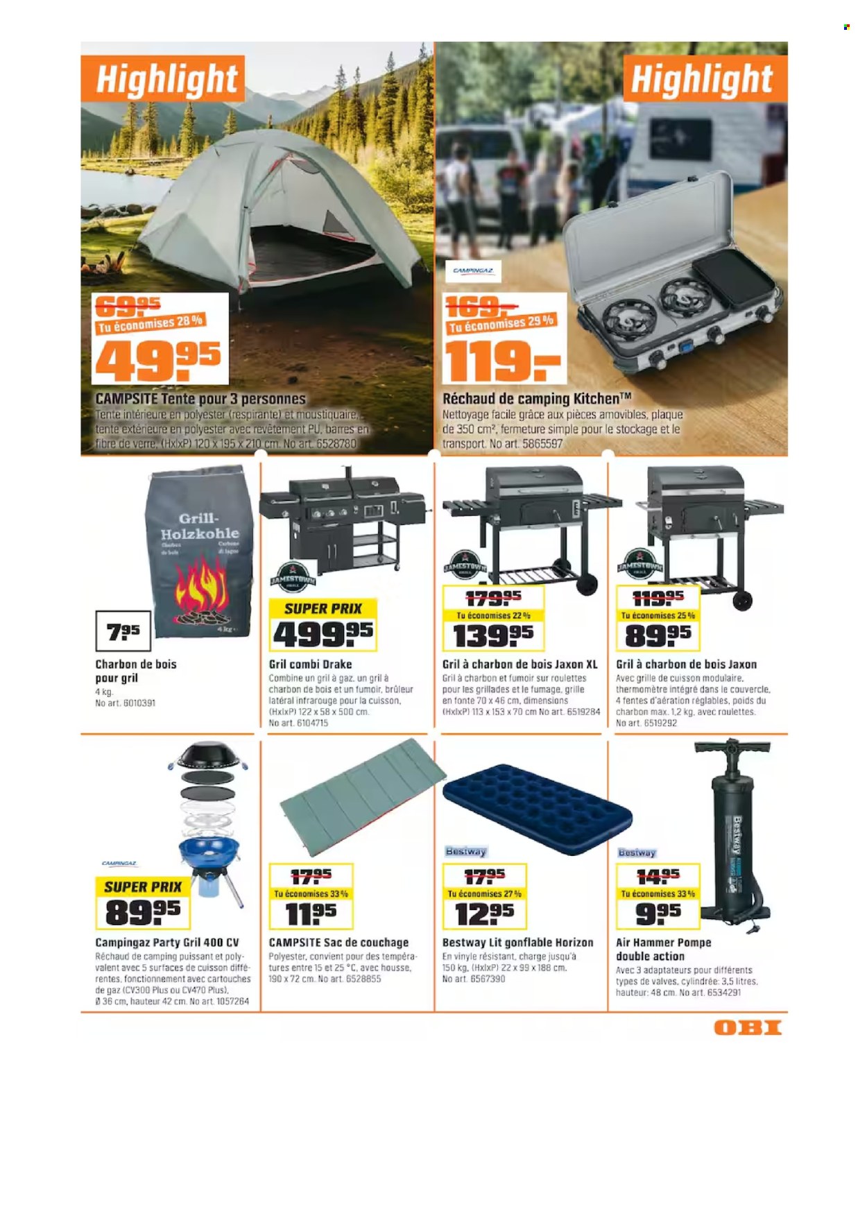 Volantino OBI - 8.7.2026 - 4.8.2026. Pagina 3. Pagina 3