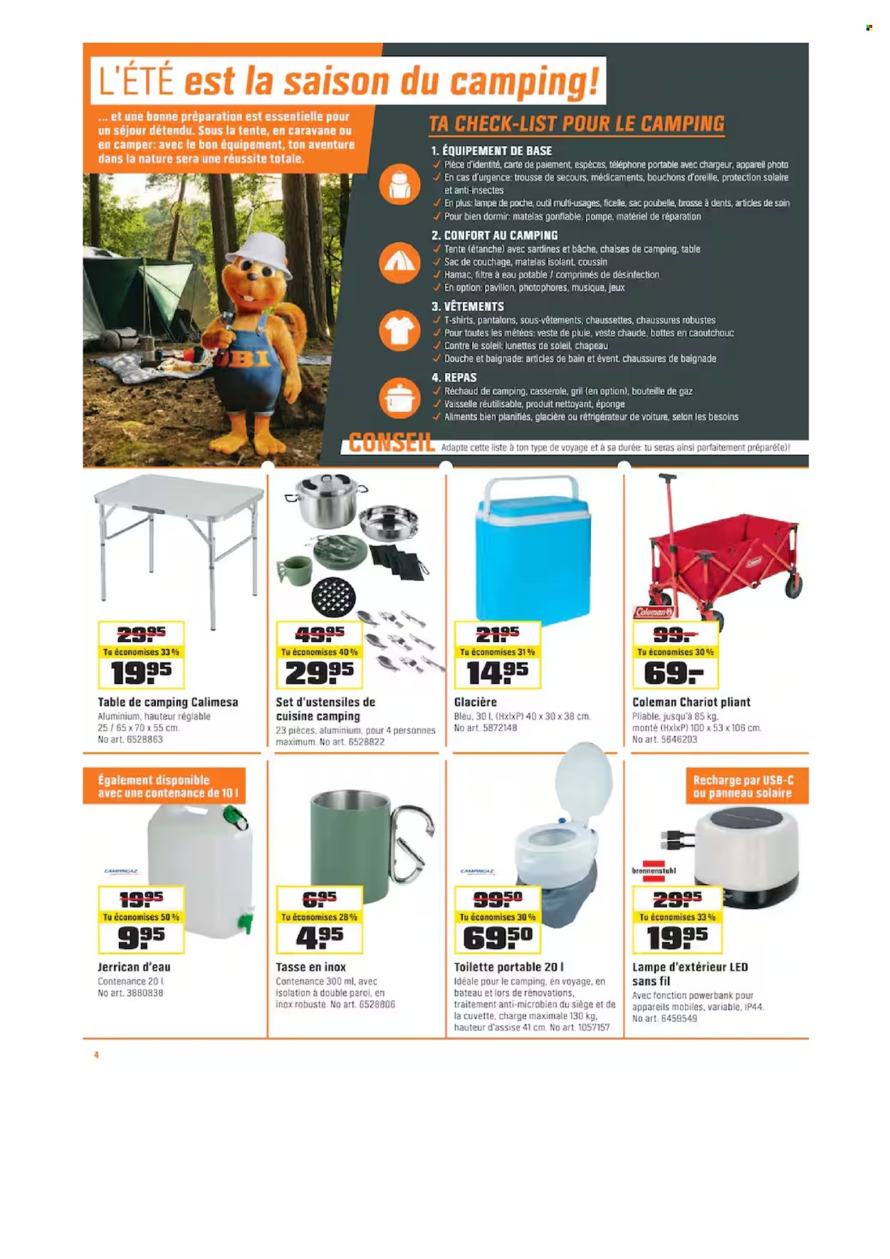 Volantino OBI - 8.7.2026 - 4.8.2026. Pagina 4. Pagina 4