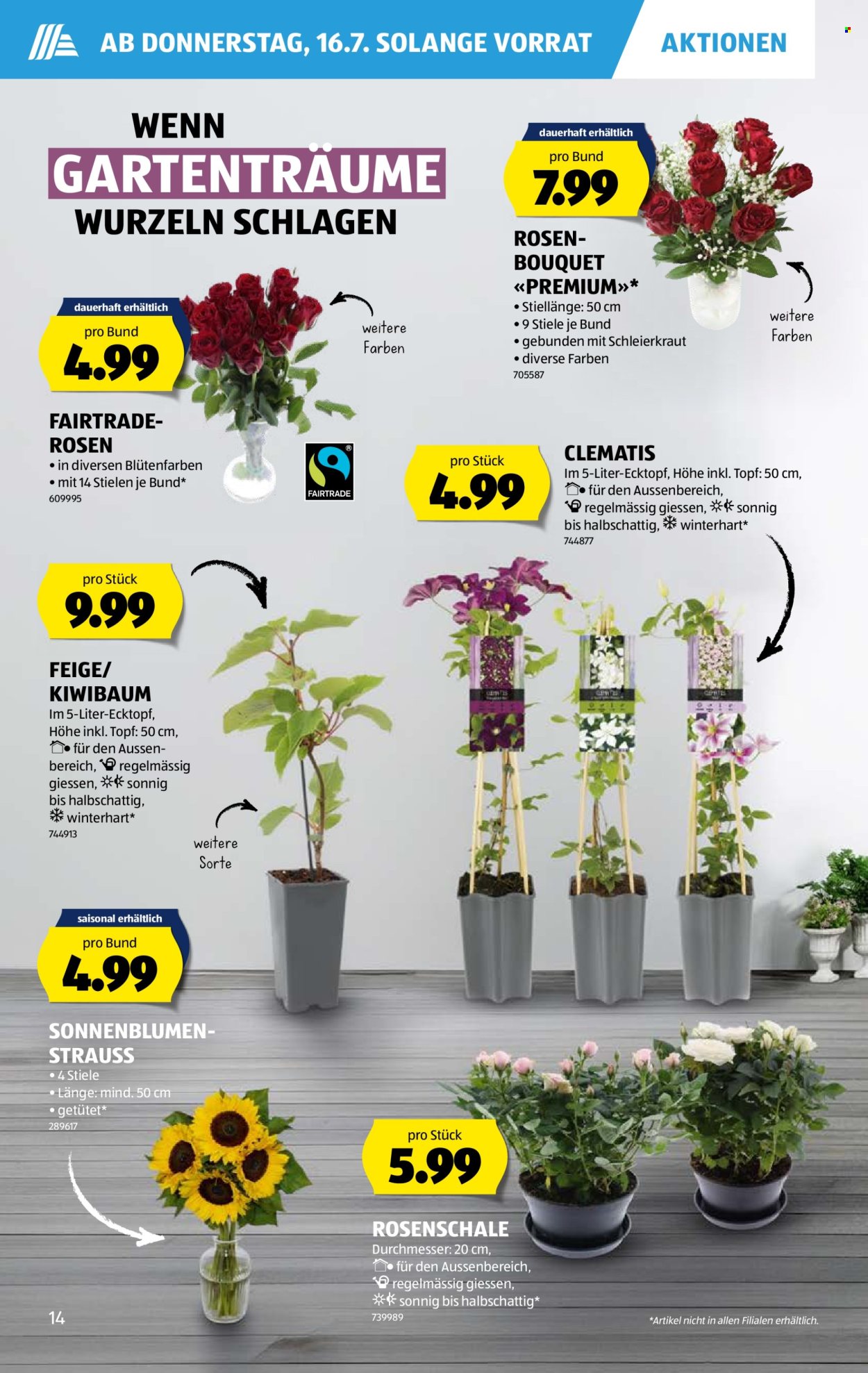 Volantino Aldi - 16.7.2026 - 22.7.2026. Pagina 14. Pagina 14