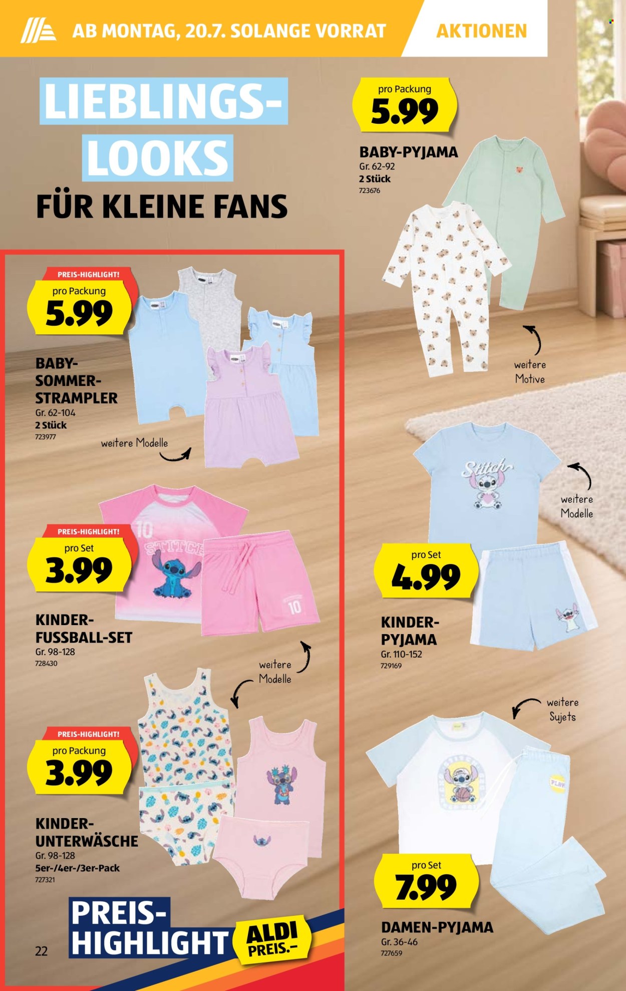 Volantino Aldi - 16.7.2026 - 22.7.2026. Pagina 22. Pagina 22