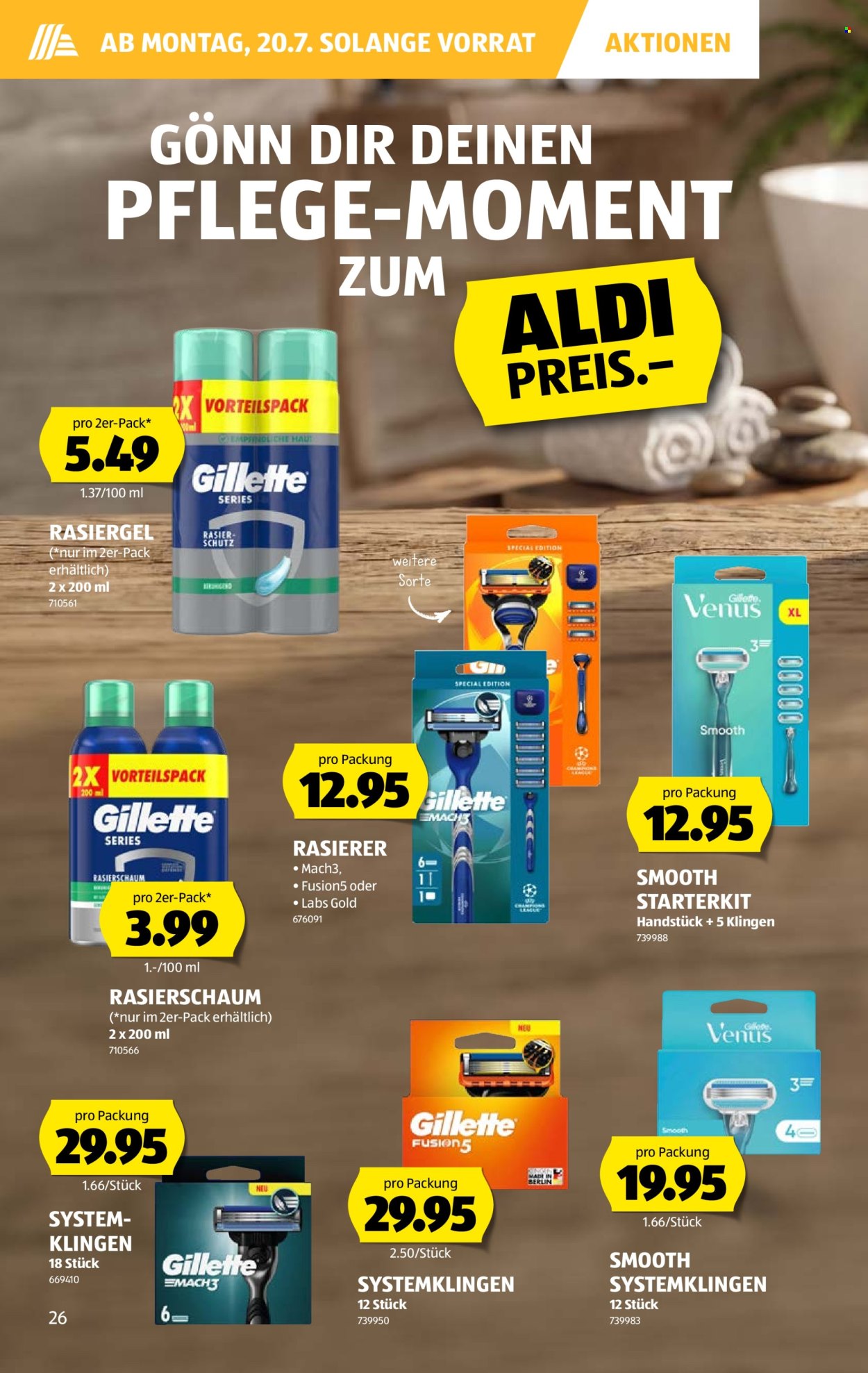 Volantino Aldi - 16.7.2026 - 22.7.2026. Pagina 26. Pagina 26