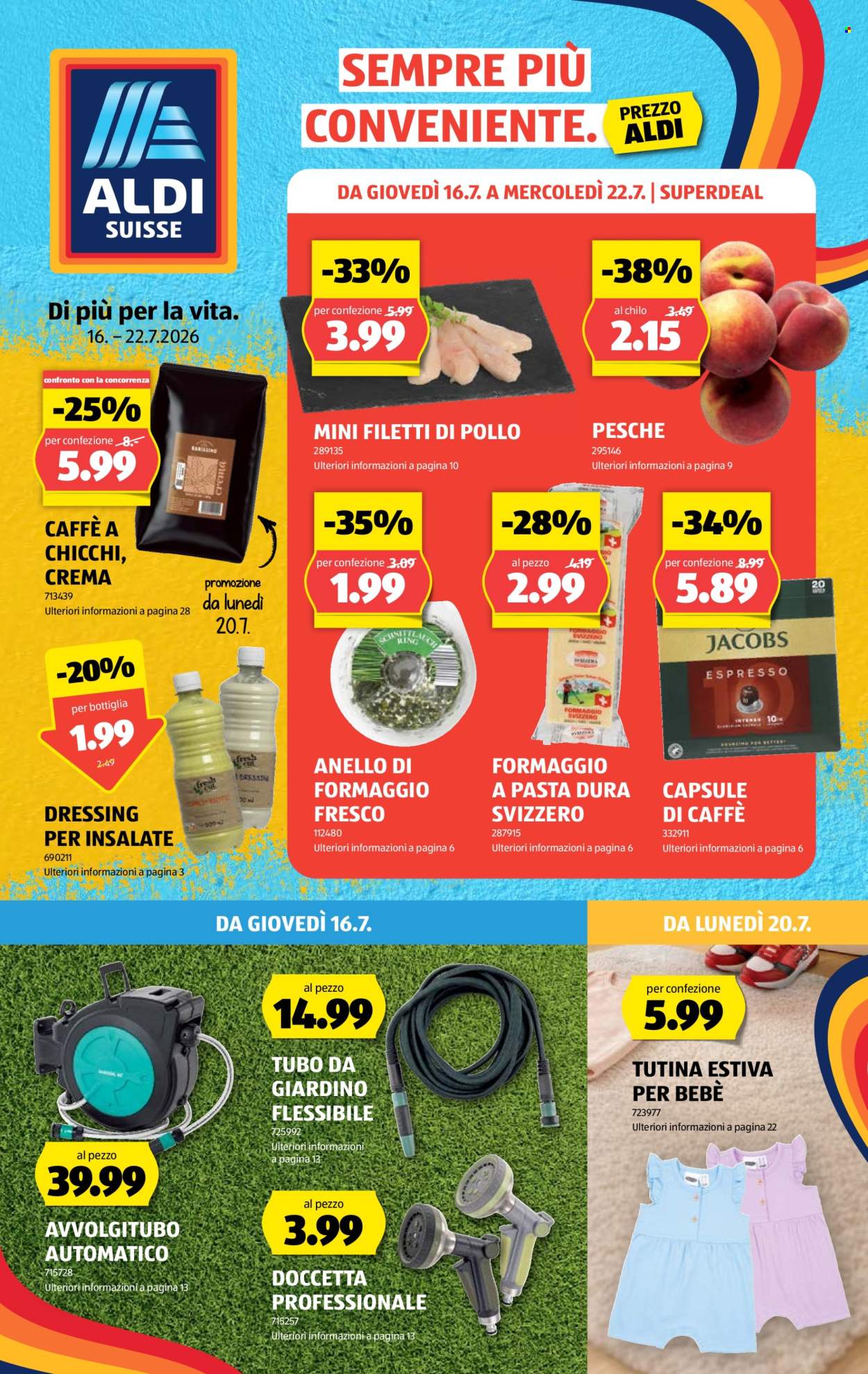 Volantino Aldi - 16.7.2026 - 22.7.2026. Pagina 1. Pagina 1
