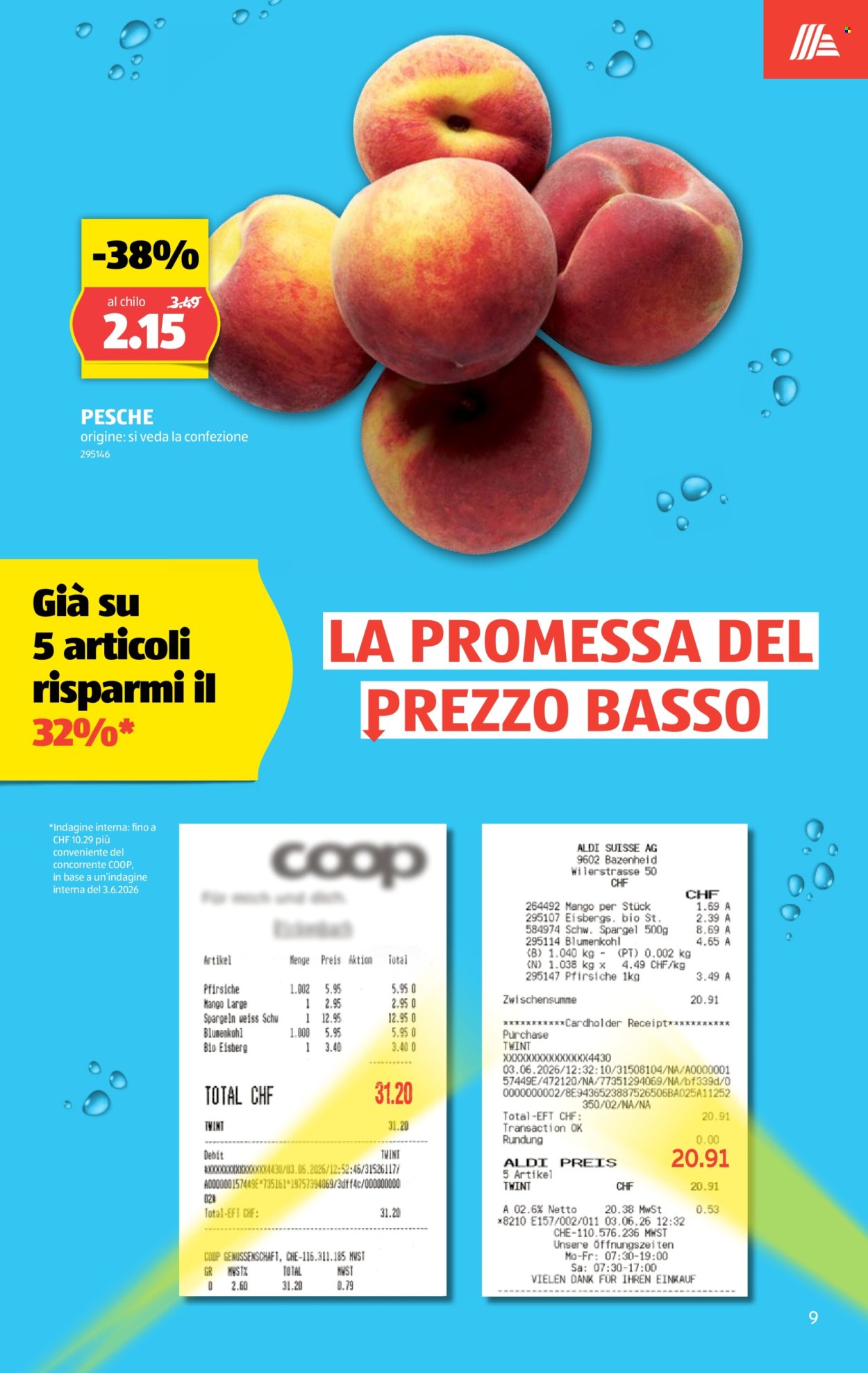 Volantino Aldi - 16.7.2026 - 22.7.2026. Pagina 9. Pagina 9