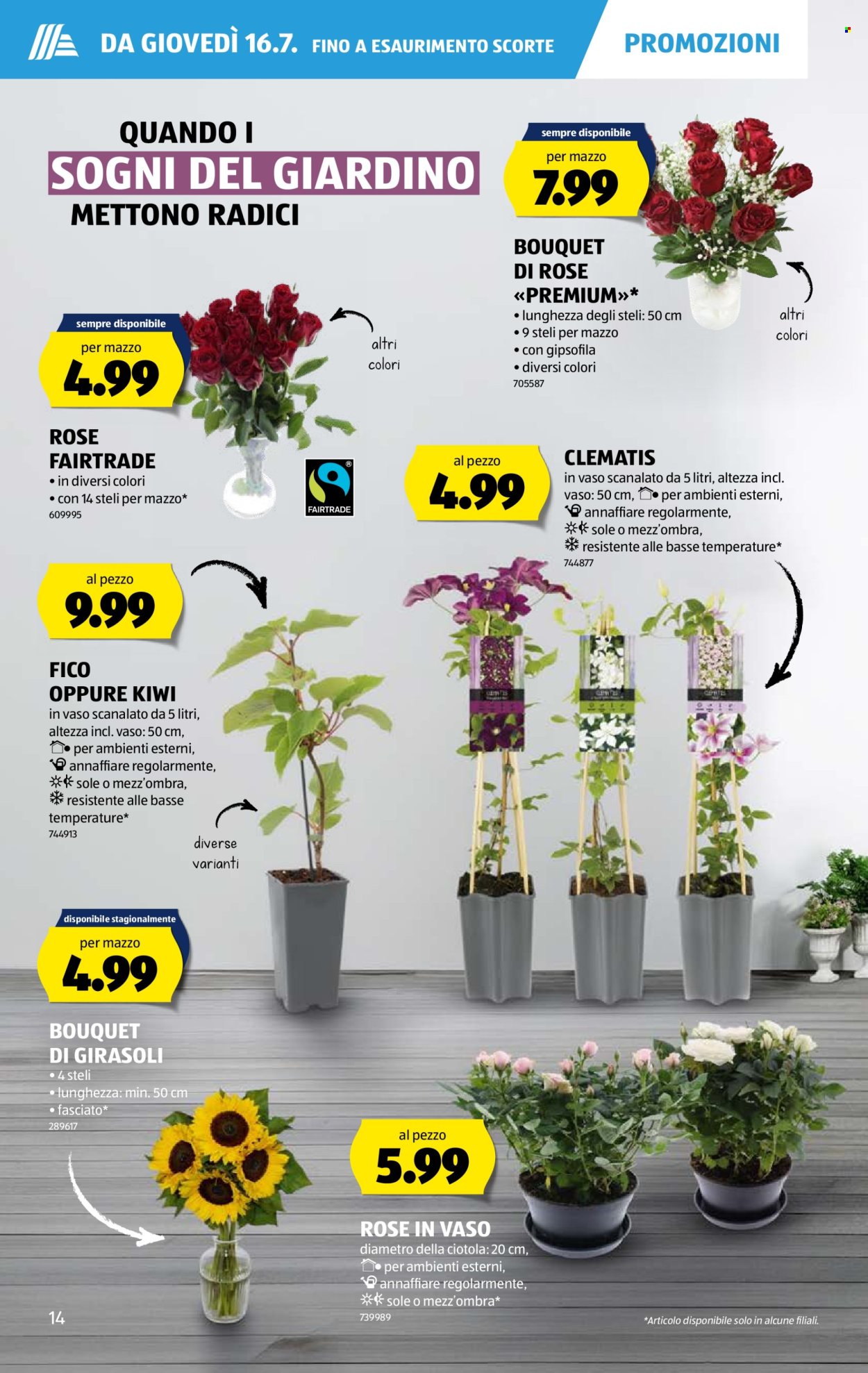 Volantino Aldi - 16.7.2026 - 22.7.2026. Pagina 14. Pagina 14