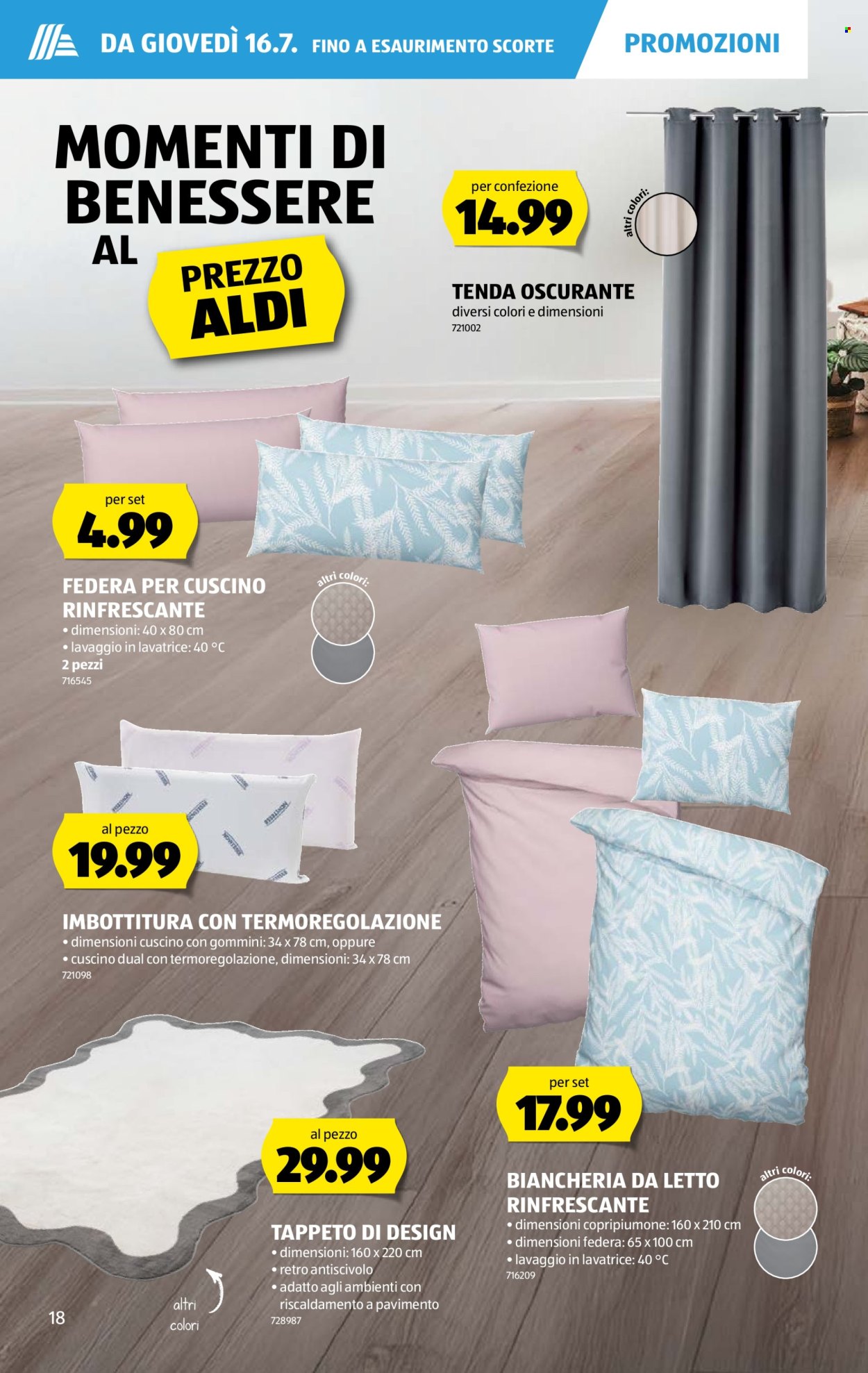 Volantino Aldi - 16.7.2026 - 22.7.2026. Pagina 18. Pagina 18