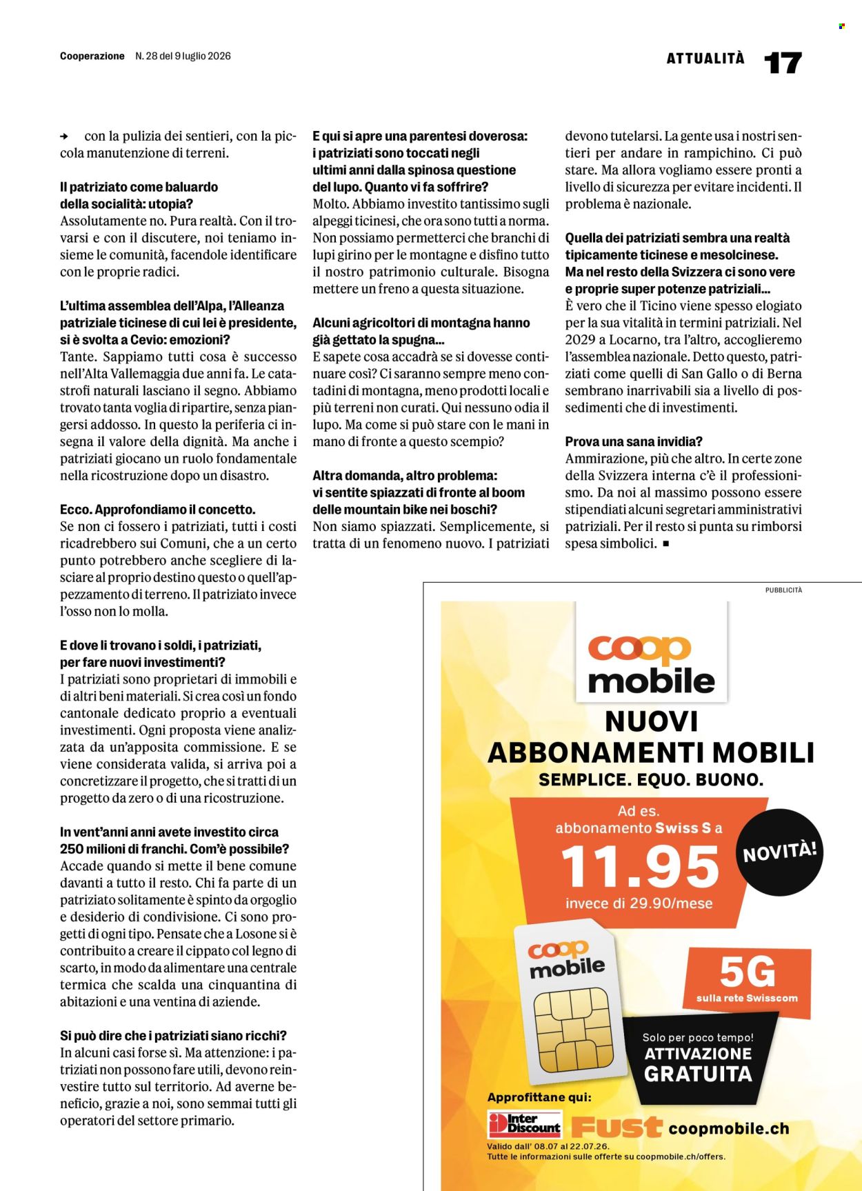 Volantino Coop - 9.7.2026 - 15.7.2026. Pagina 17. Pagina 17