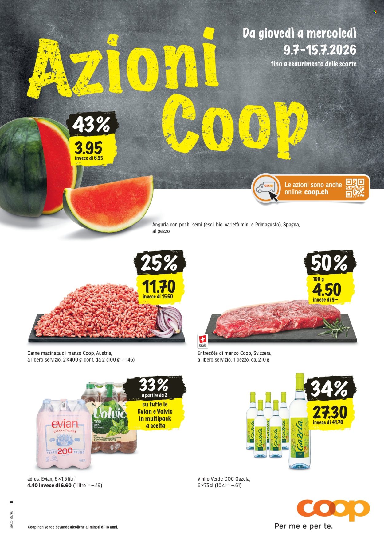 Volantino Coop - 9.7.2026 - 15.7.2026. Pagina 1. Pagina 1