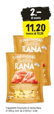 Cappelletti Prosciutto di Parma Rana