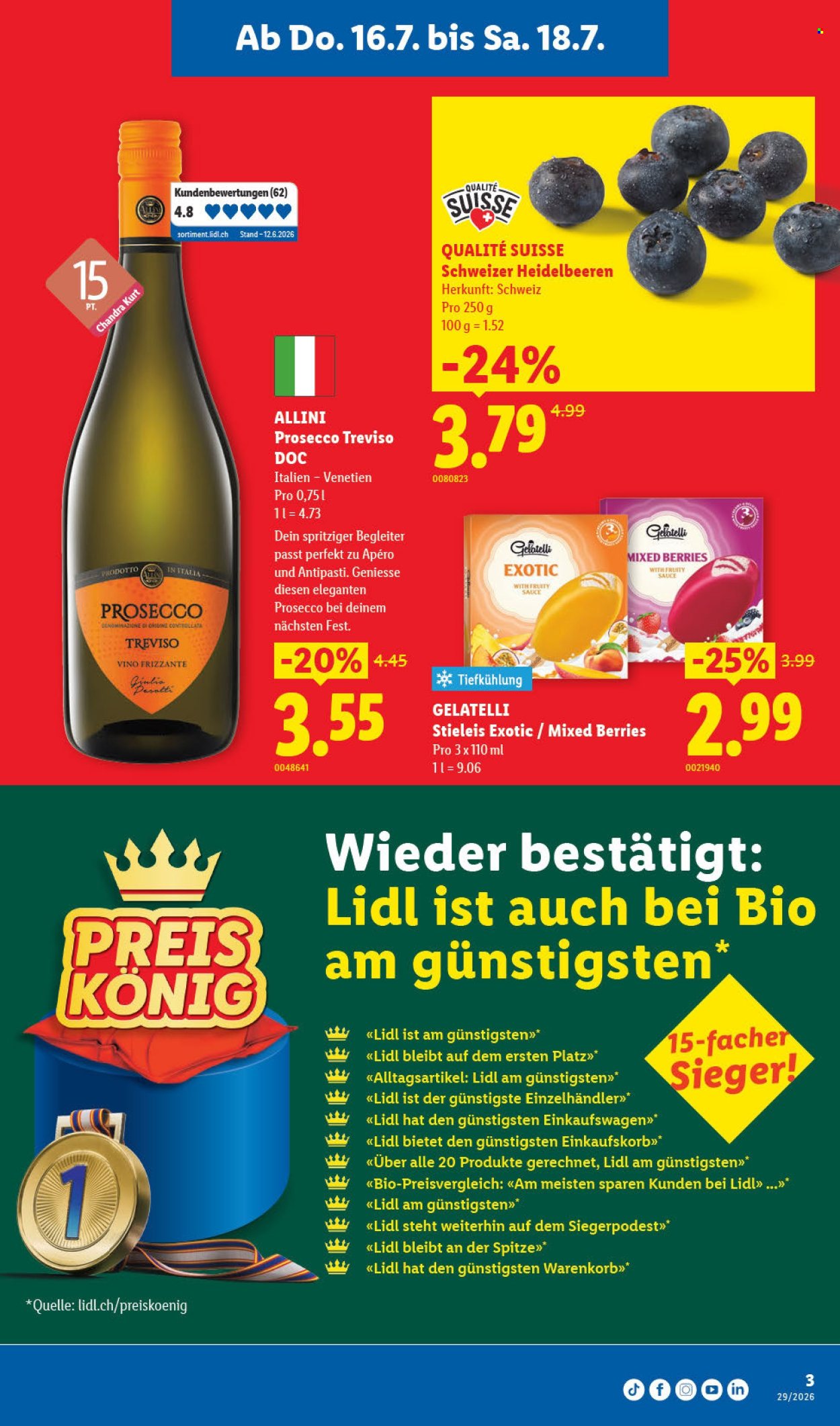 Volantino Lidl - 16.7.2026 - 22.7.2026. Pagina 3. Pagina 3