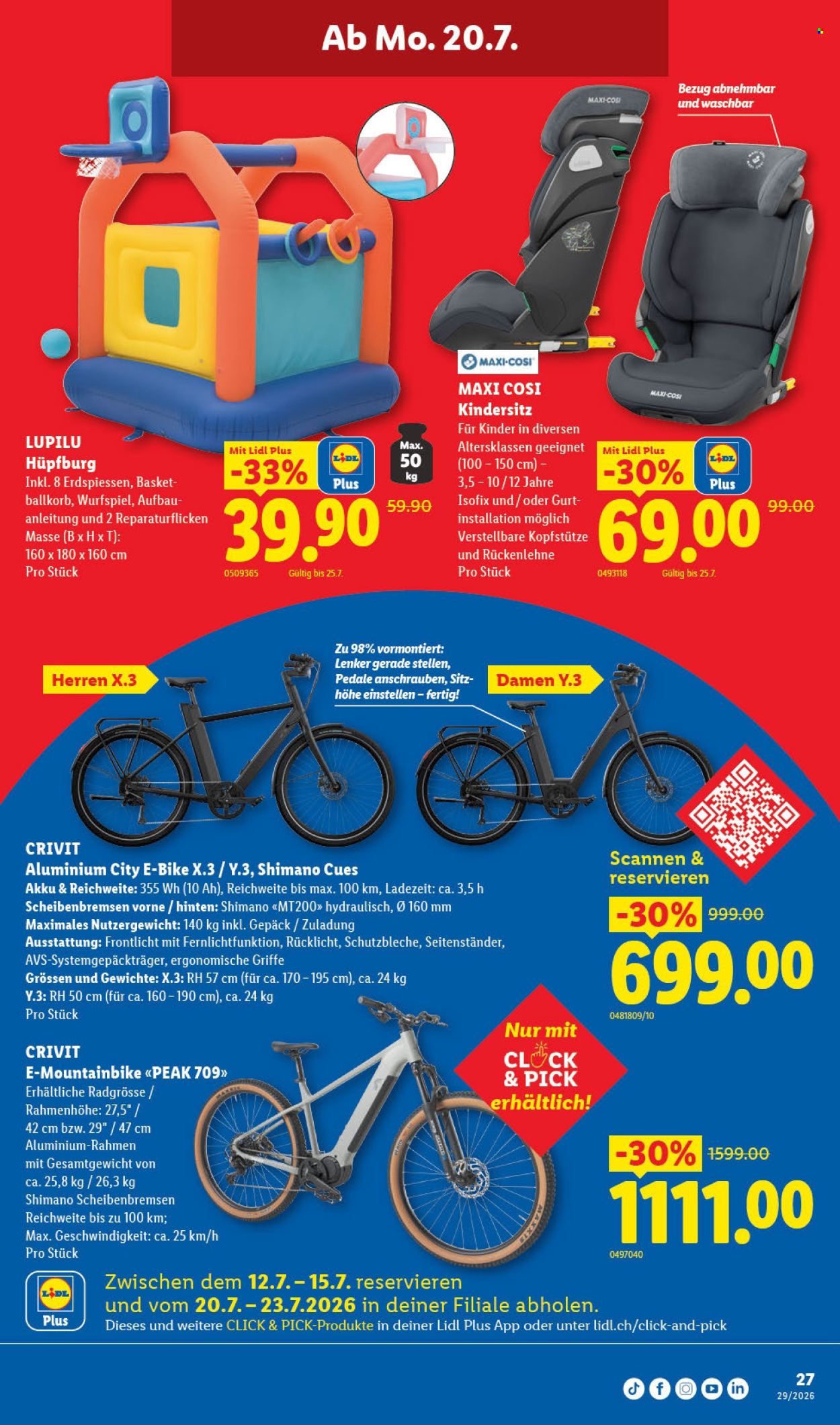 Volantino Lidl - 16.7.2026 - 22.7.2026. Pagina 29. Pagina 29