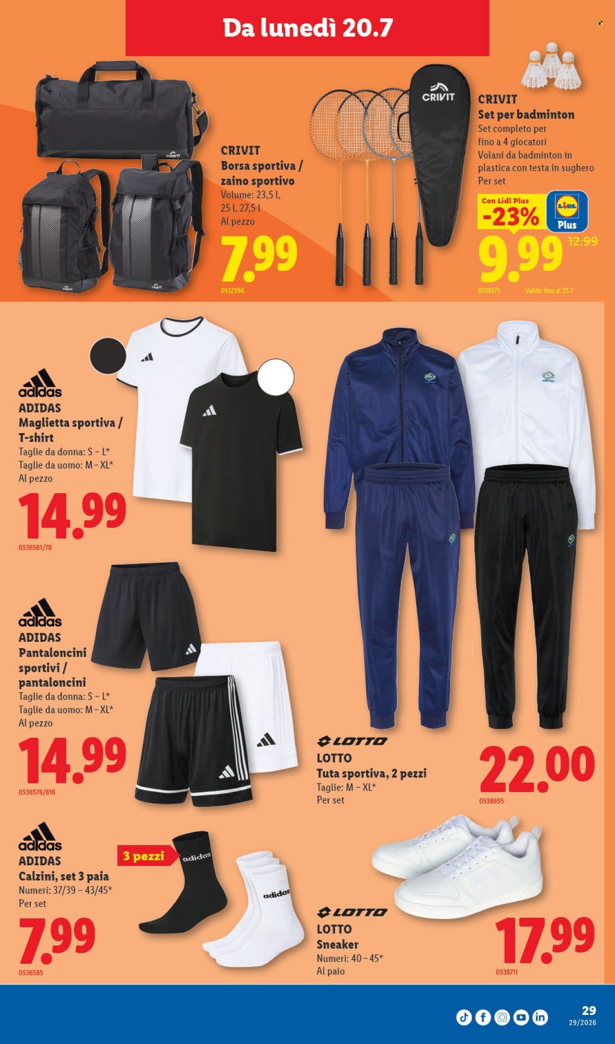 Volantino Lidl - 16.7.2026 - 22.7.2026. Pagina 31. Pagina 31