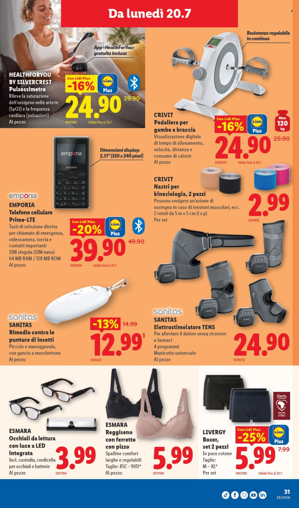 Volantino Lidl - 16.7.2026 - 22.7.2026. Pagina 33. Pagina 33