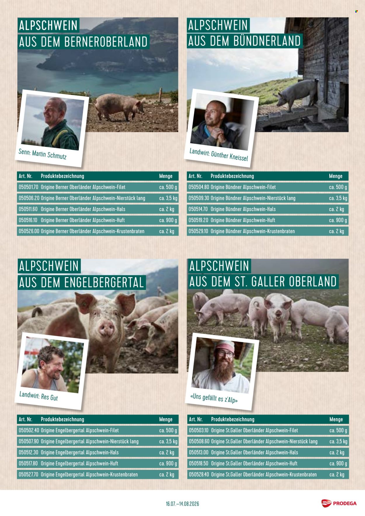 Volantino Prodega - 25.7.2026 - 19.9.2026. Pagina 3. Pagina 3