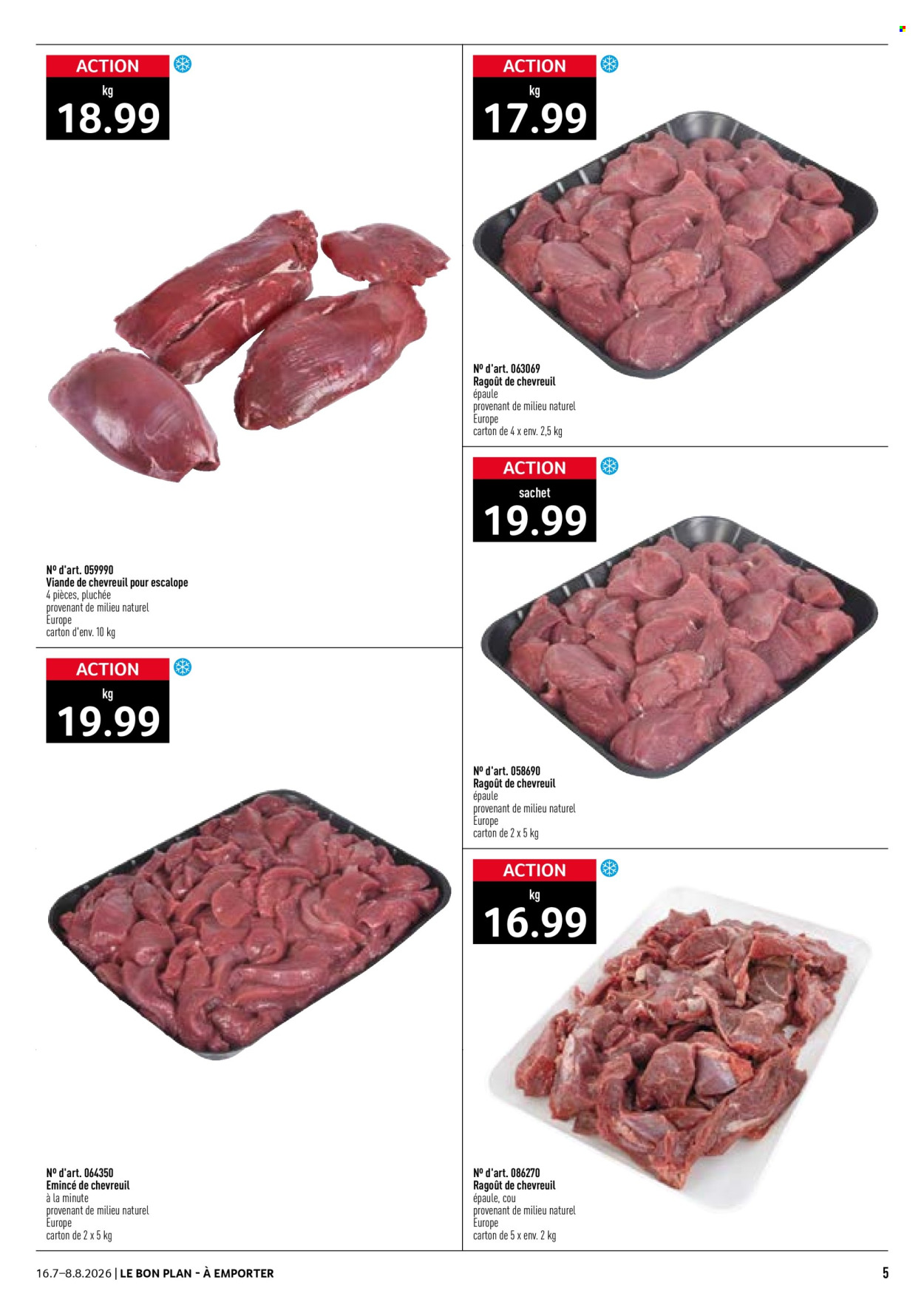 Volantino Prodega - 16.7.2026 - 8.8.2026. Pagina 5. Pagina 5
