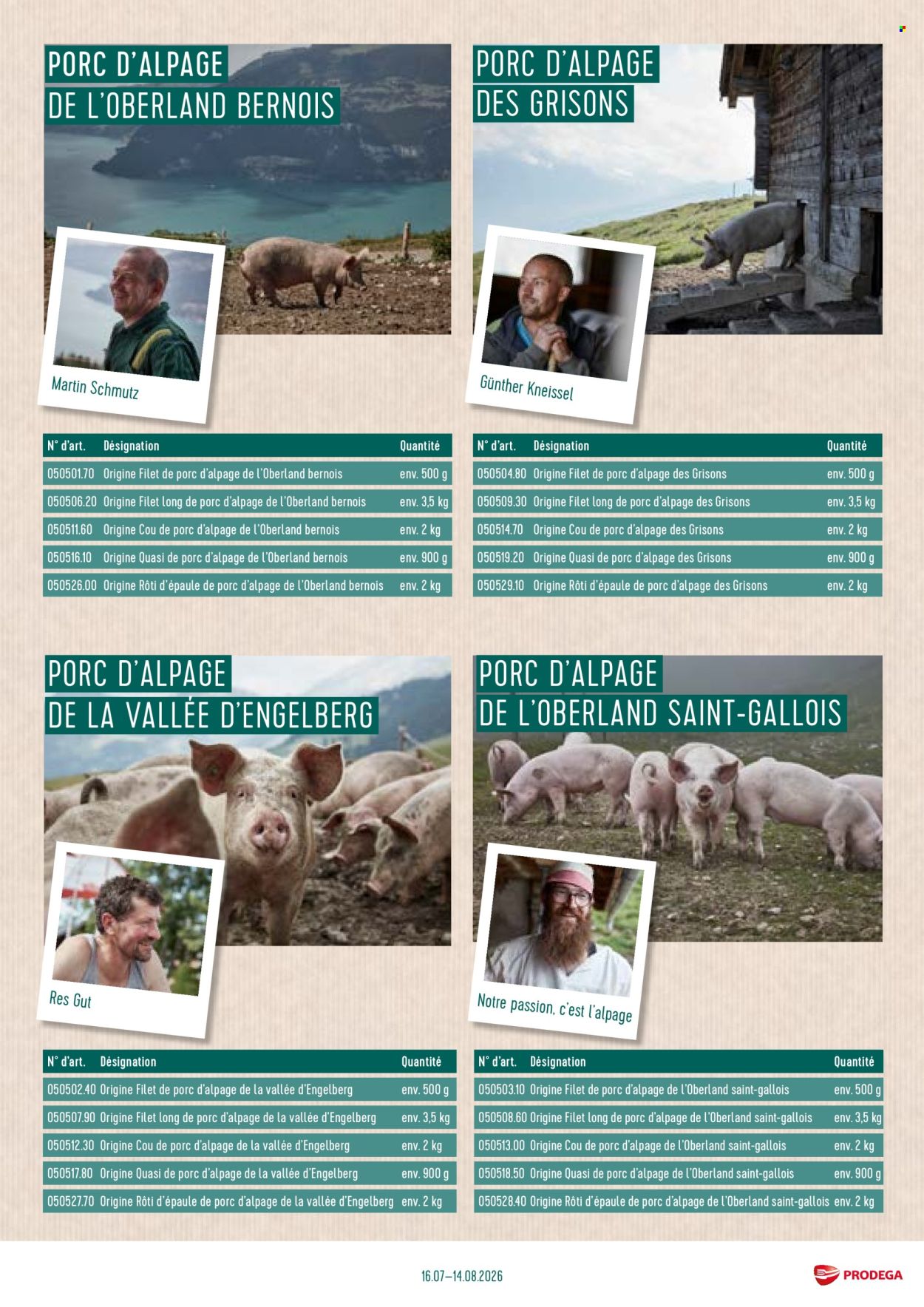 Volantino Prodega - 25.7.2026 - 19.9.2026. Pagina 3. Pagina 3