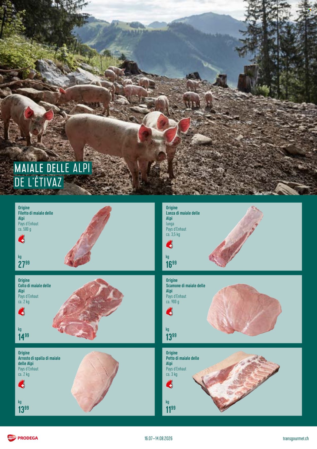 Volantino Prodega - 25.7.2026 - 19.9.2026. Pagina 2. Pagina 2