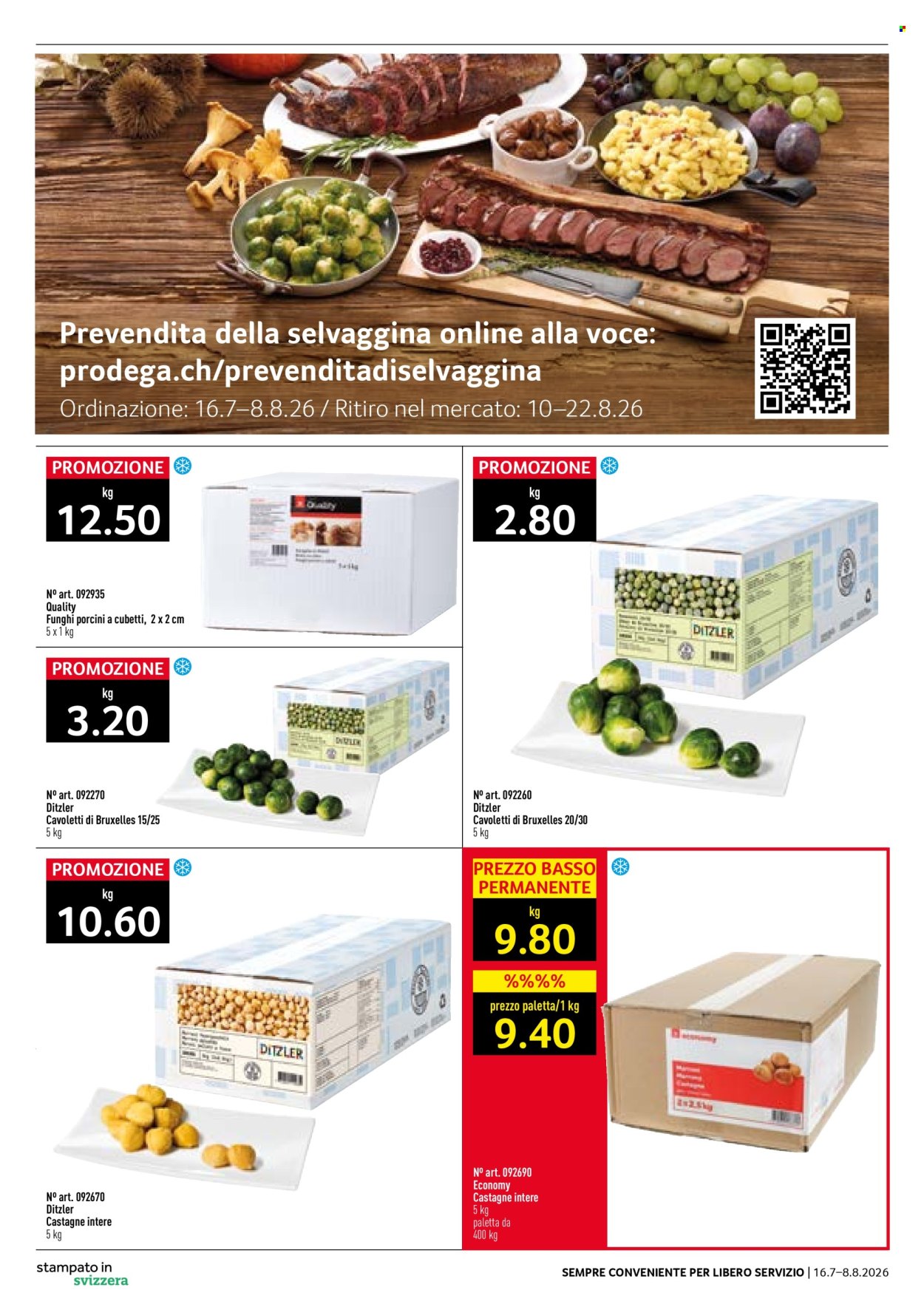 Volantino Prodega - 16.7.2026 - 8.8.2026. Pagina 8. Pagina 8