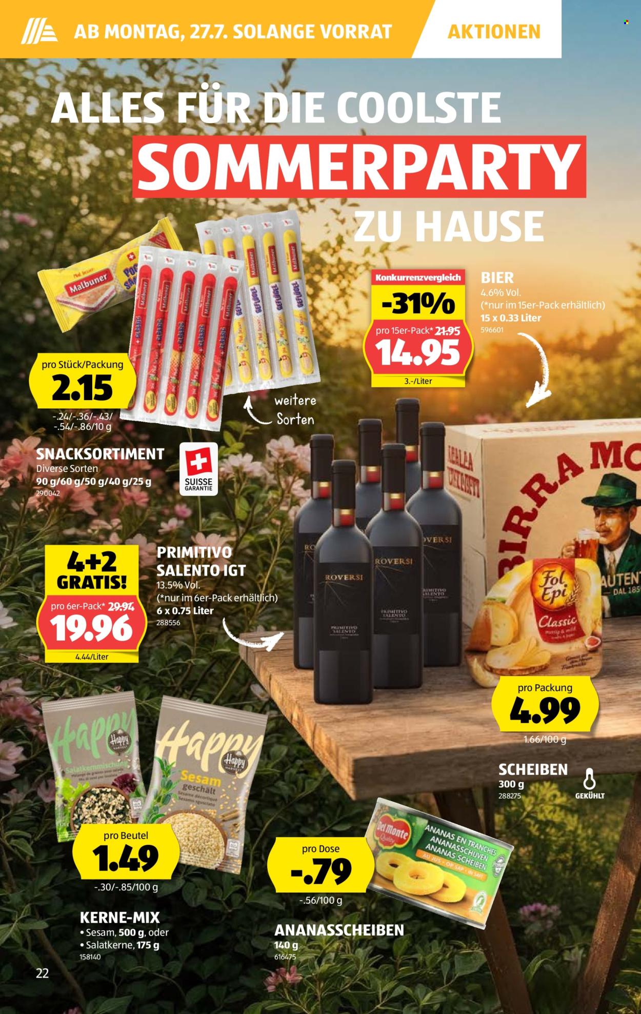 Volantino Aldi - 23.7.2026 - 29.7.2026. Pagina 22. Pagina 22