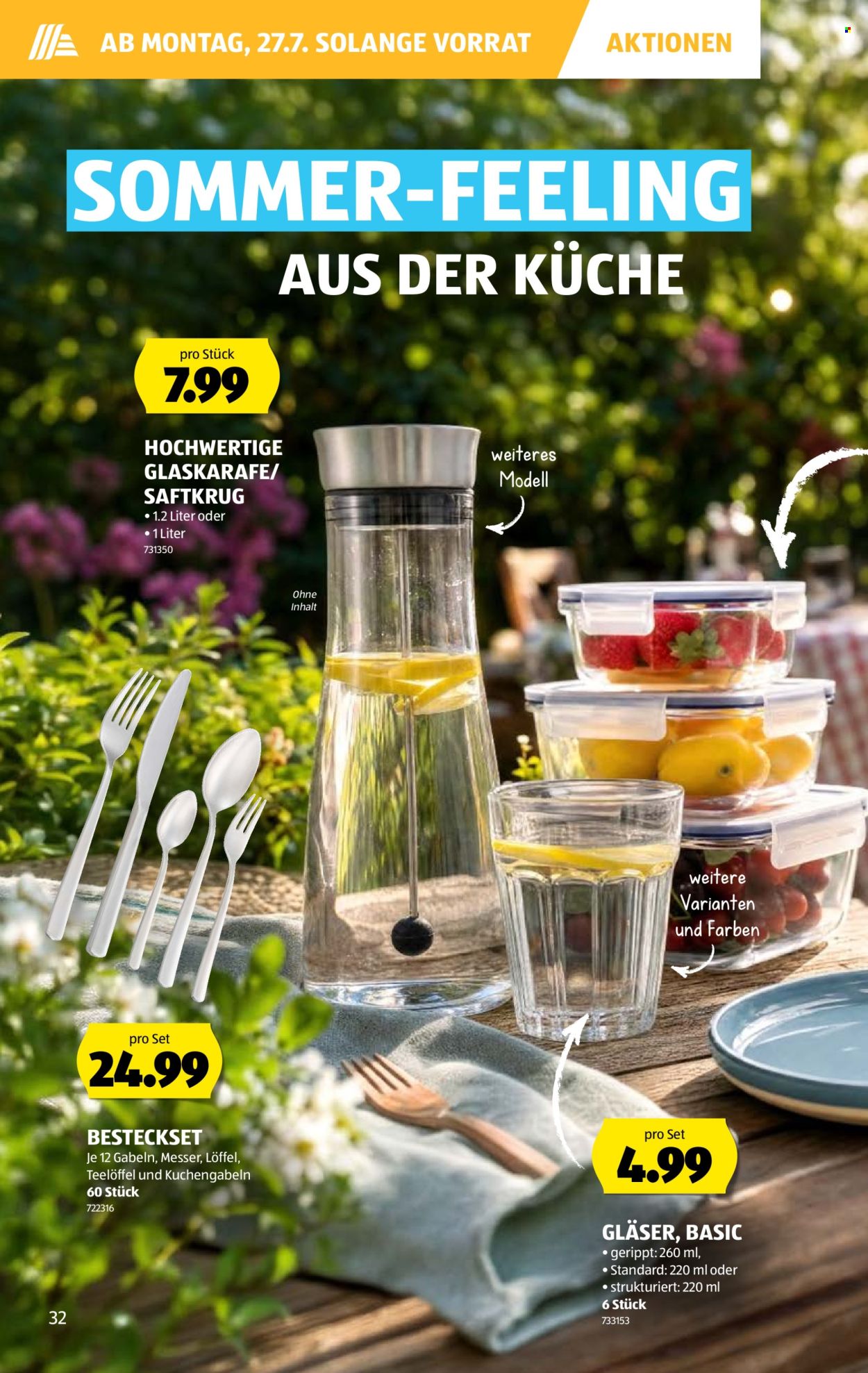 Volantino Aldi - 23.7.2026 - 29.7.2026. Pagina 32. Pagina 32