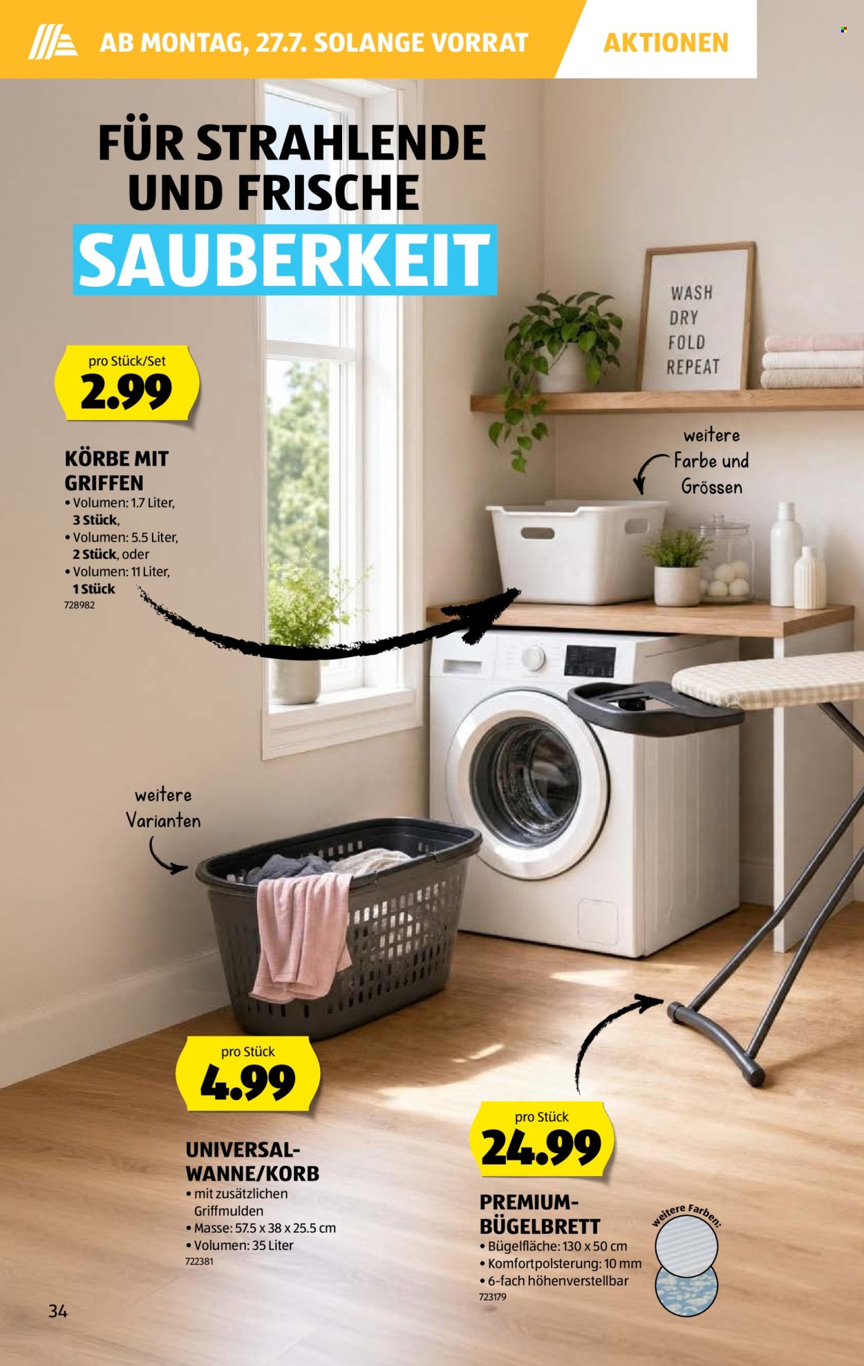 Volantino Aldi - 23.7.2026 - 29.7.2026. Pagina 34. Pagina 34