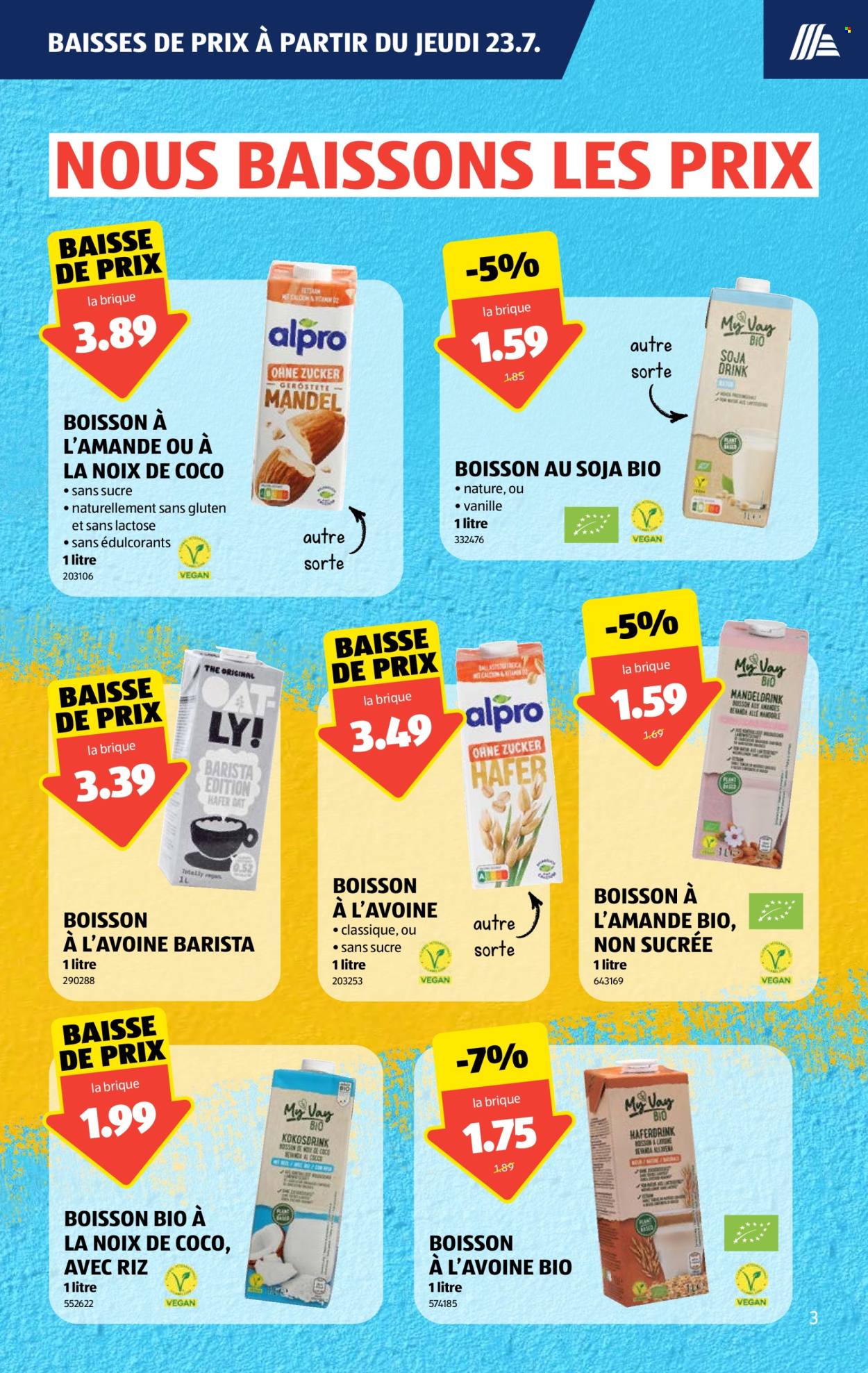 Volantino Aldi - 23.7.2026 - 29.7.2026. Pagina 3. Pagina 3