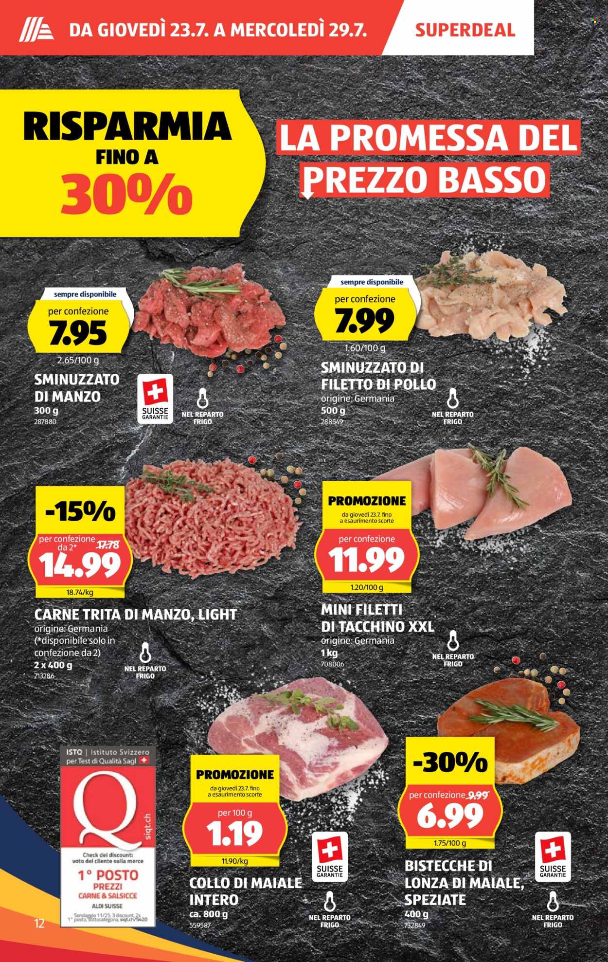 Volantino Aldi - 23.7.2026 - 29.7.2026. Pagina 12. Pagina 12