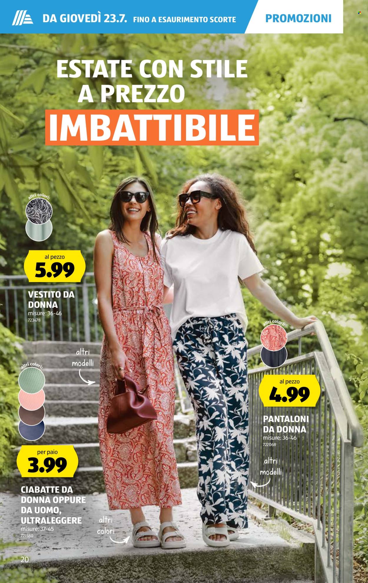Volantino Aldi - 23.7.2026 - 29.7.2026. Pagina 20. Pagina 20