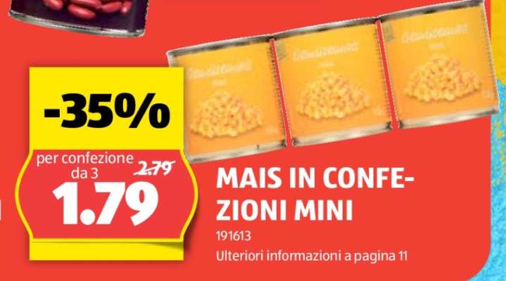 MAIS IN CONFEZIONI MINI