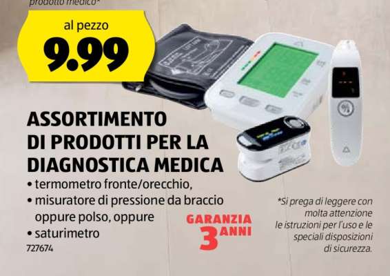 ASSORTIMENTO DI PRODOTTI PER LA DIAGNOSTICA MEDICA