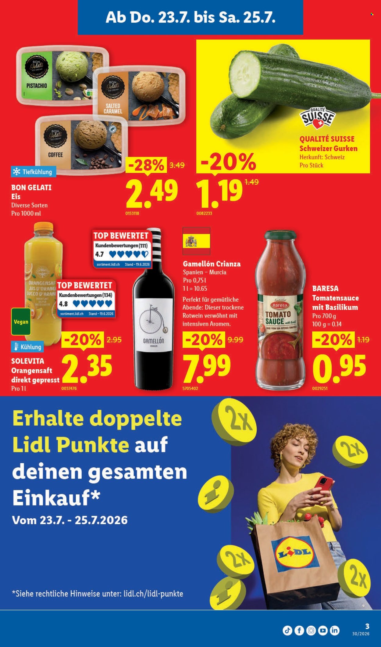 Volantino Lidl - 23.7.2026 - 29.7.2026. Pagina 3. Pagina 3