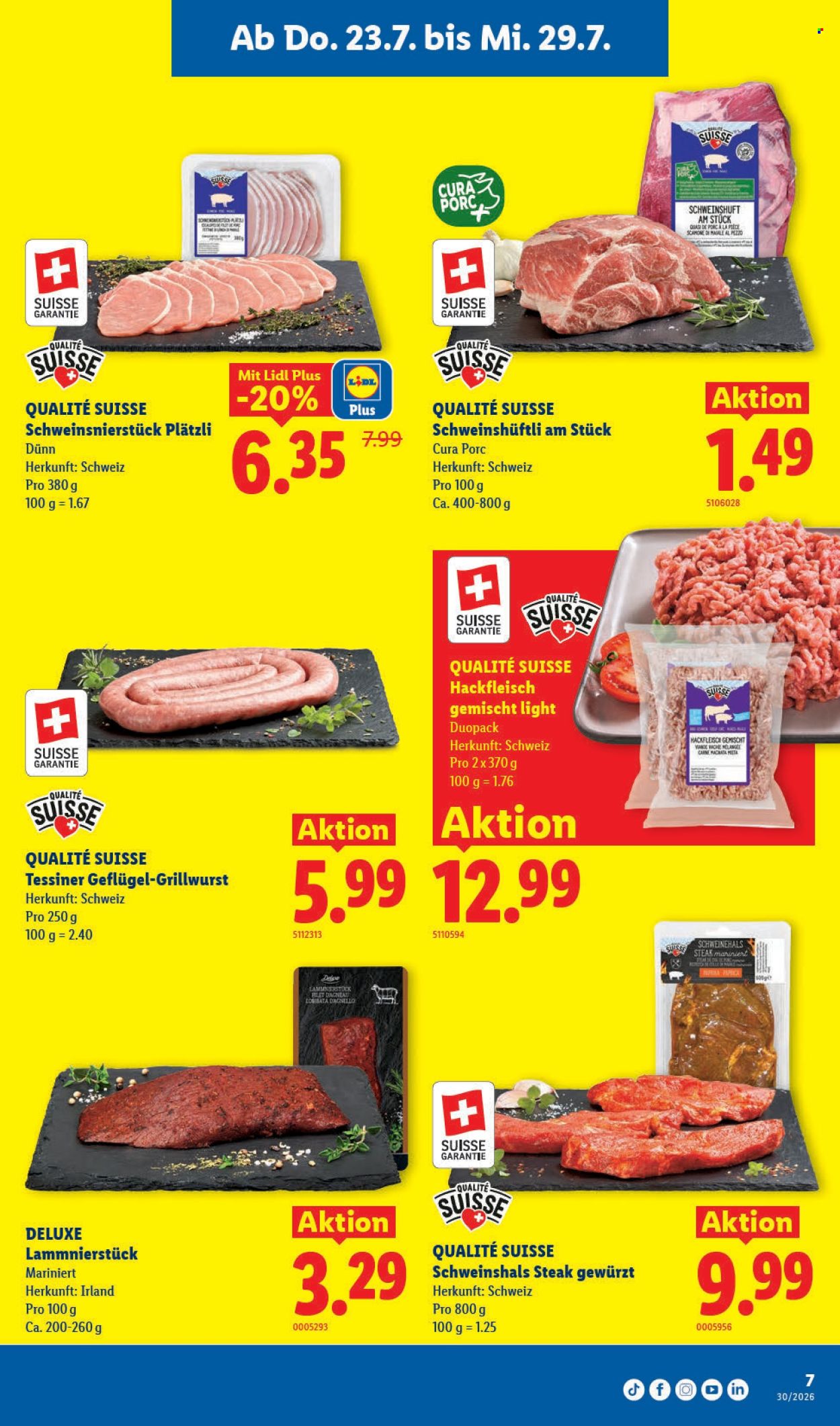 Volantino Lidl - 23.7.2026 - 29.7.2026. Pagina 7. Pagina 7