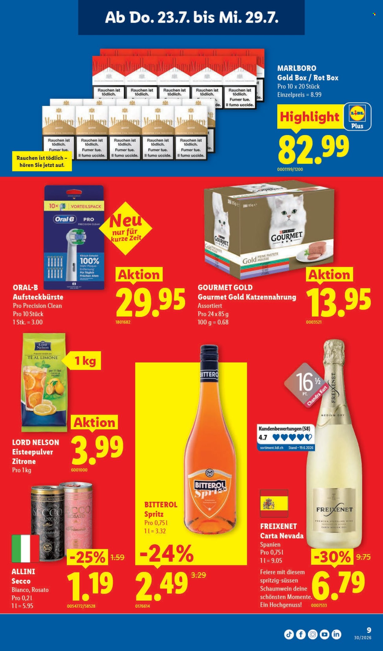 Volantino Lidl - 23.7.2026 - 29.7.2026. Pagina 9. Pagina 9