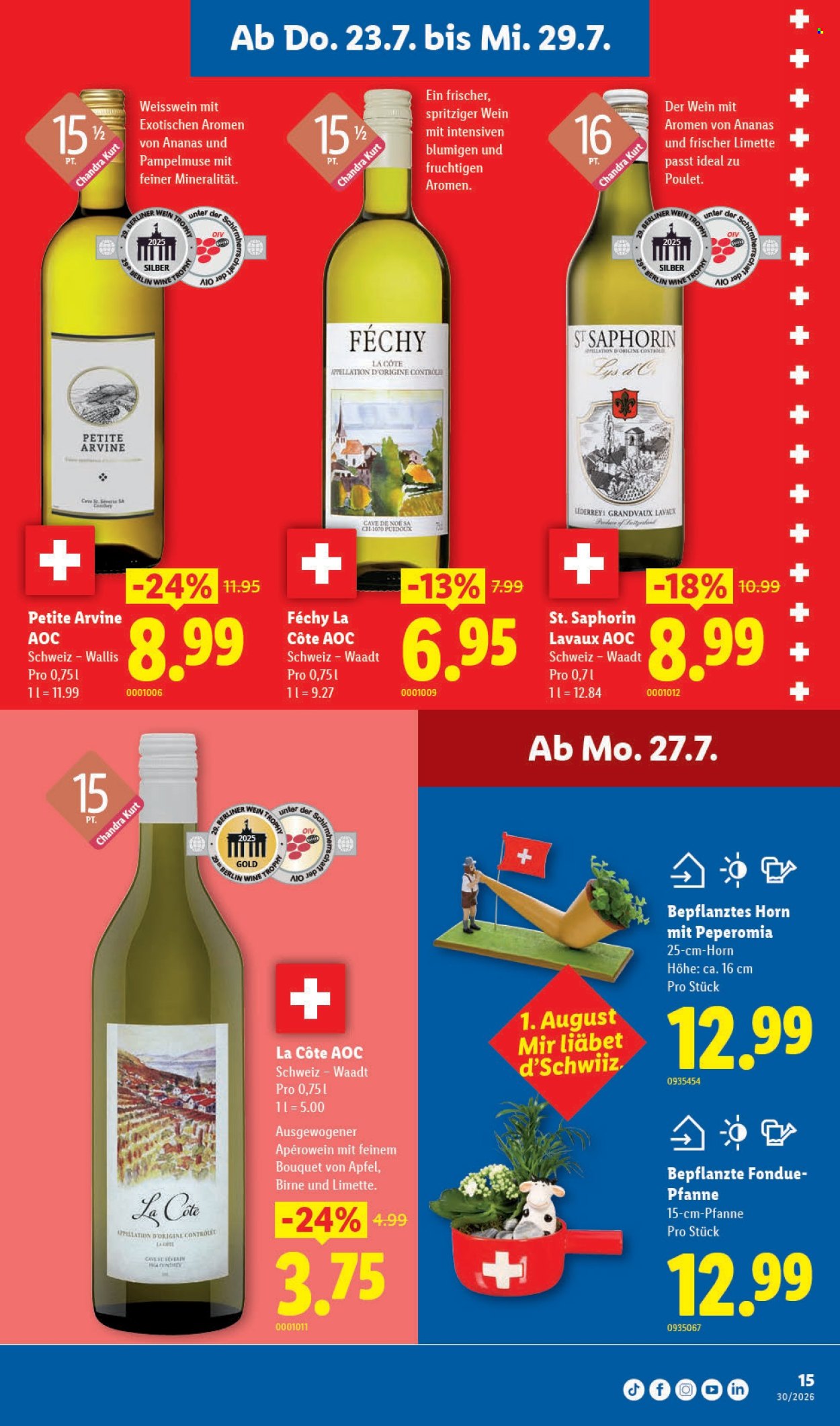 Volantino Lidl - 23.7.2026 - 29.7.2026. Pagina 15. Pagina 15