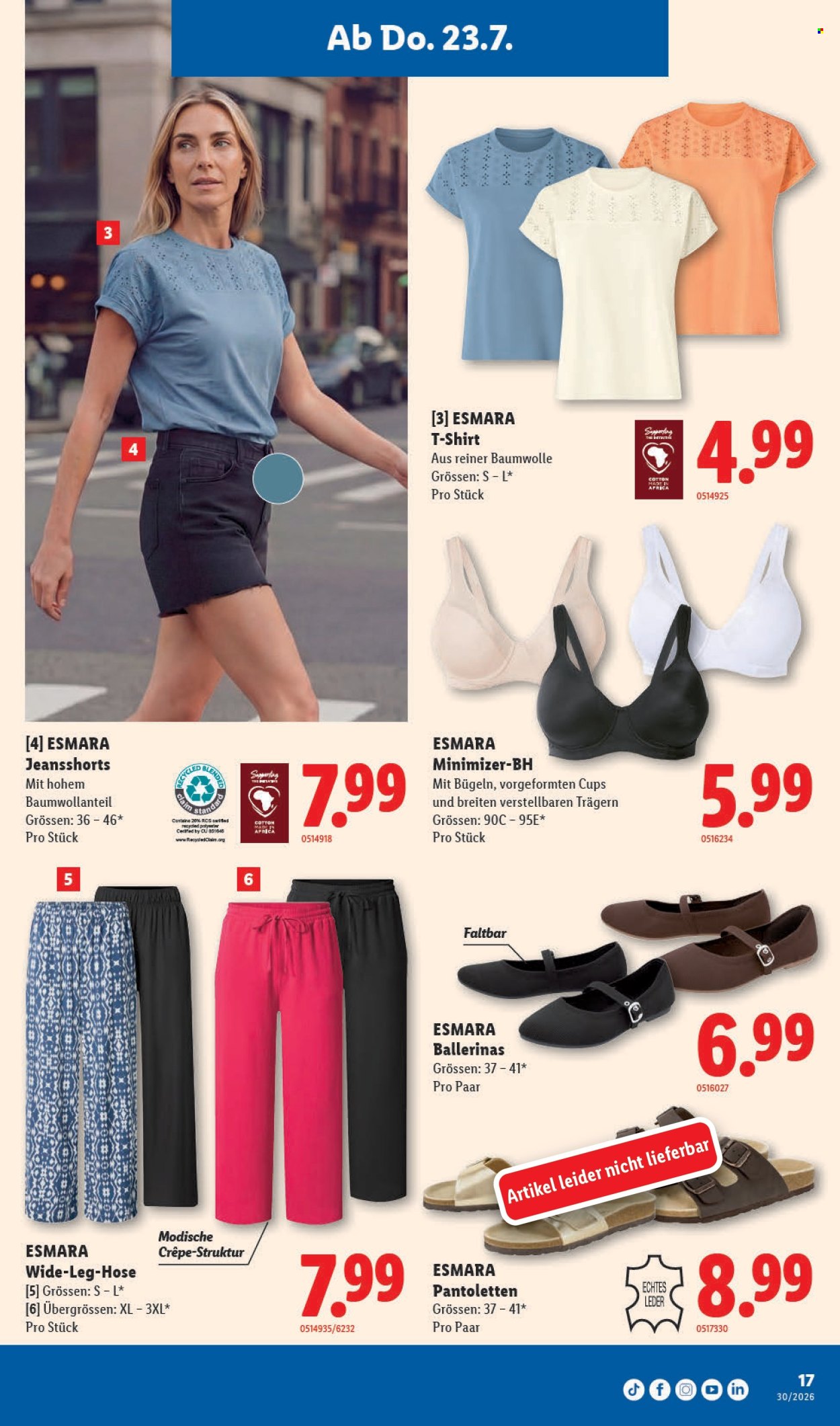 Volantino Lidl - 23.7.2026 - 29.7.2026. Pagina 17. Pagina 17