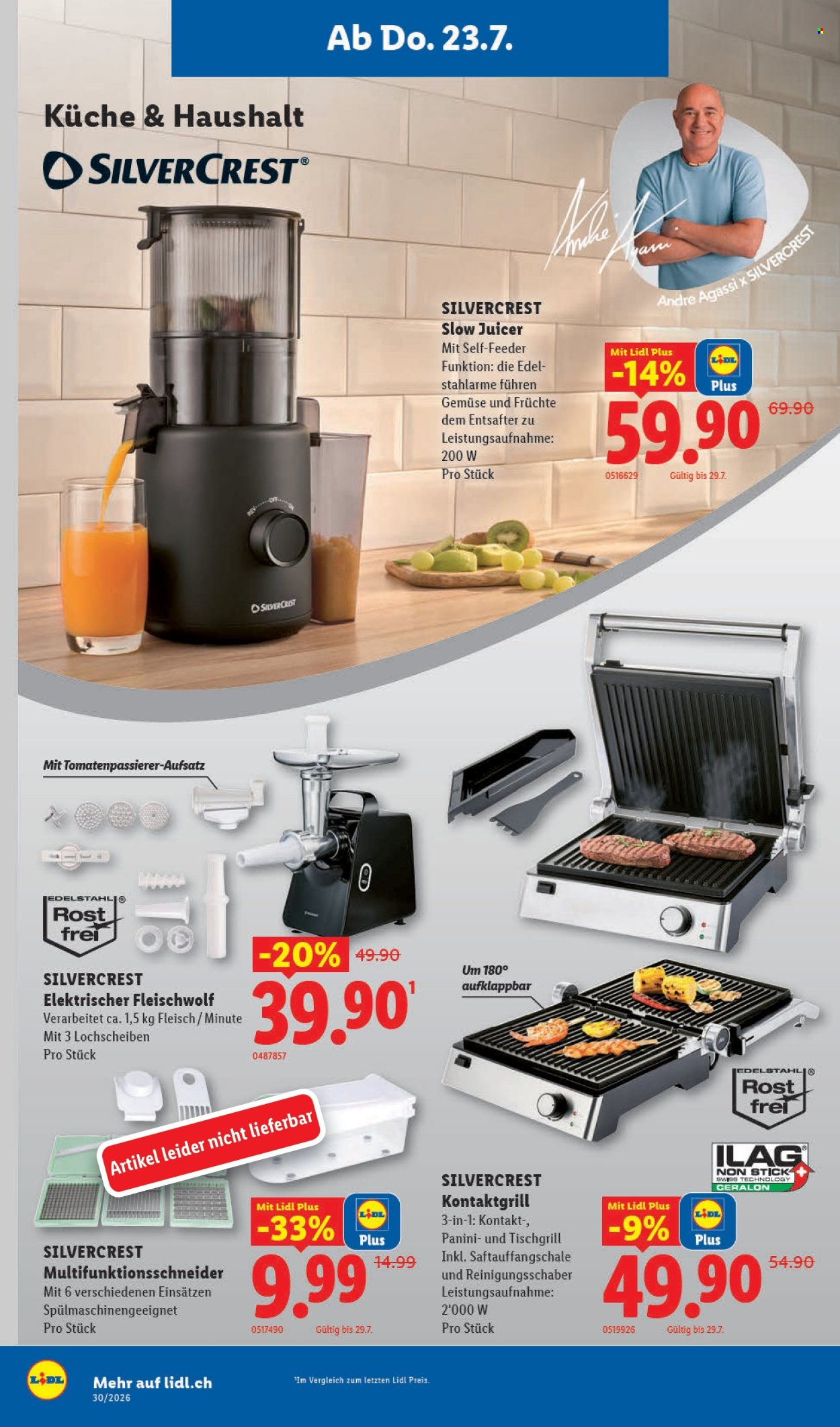 Volantino Lidl - 23.7.2026 - 29.7.2026. Pagina 20. Pagina 20