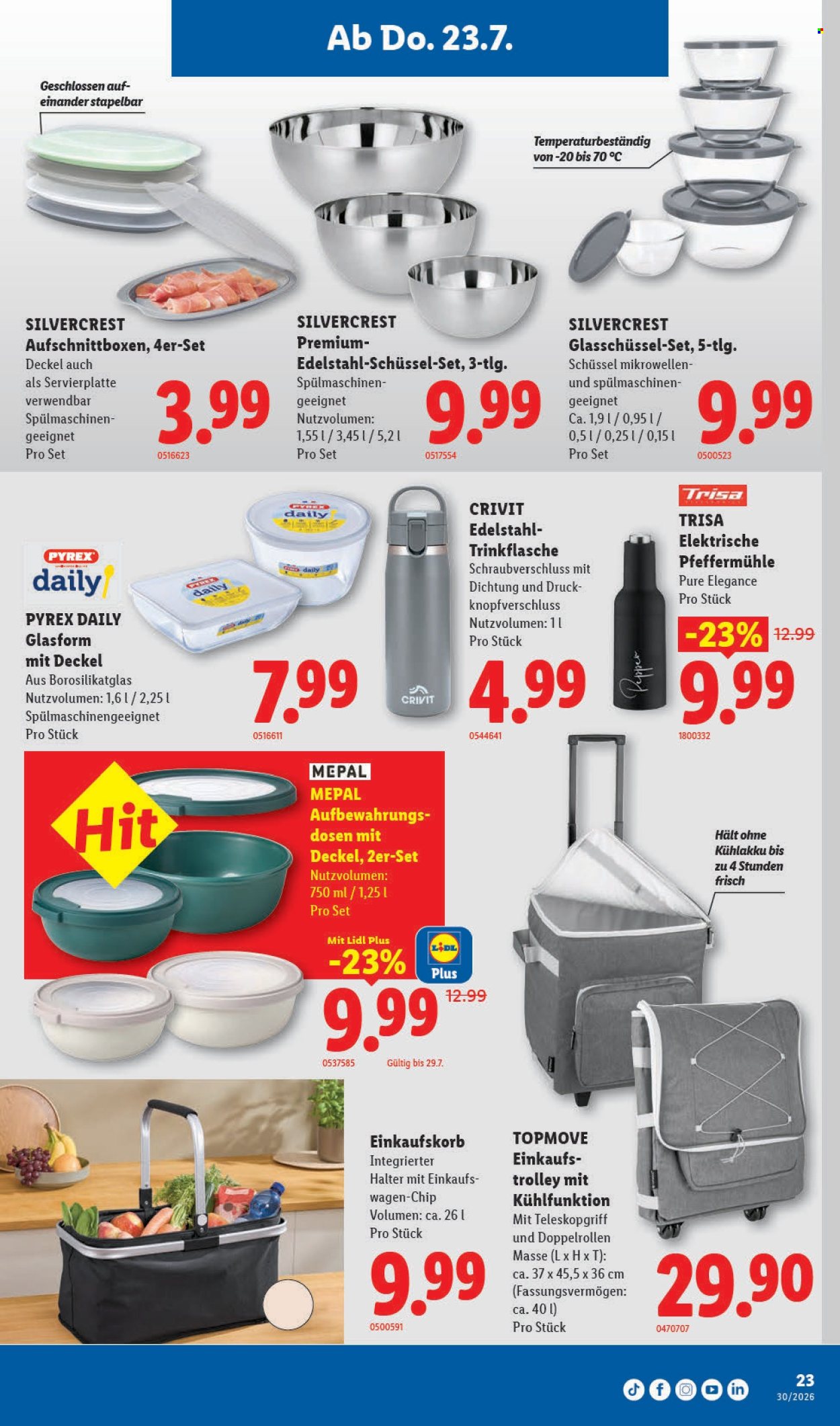 Volantino Lidl - 23.7.2026 - 29.7.2026. Pagina 23. Pagina 23