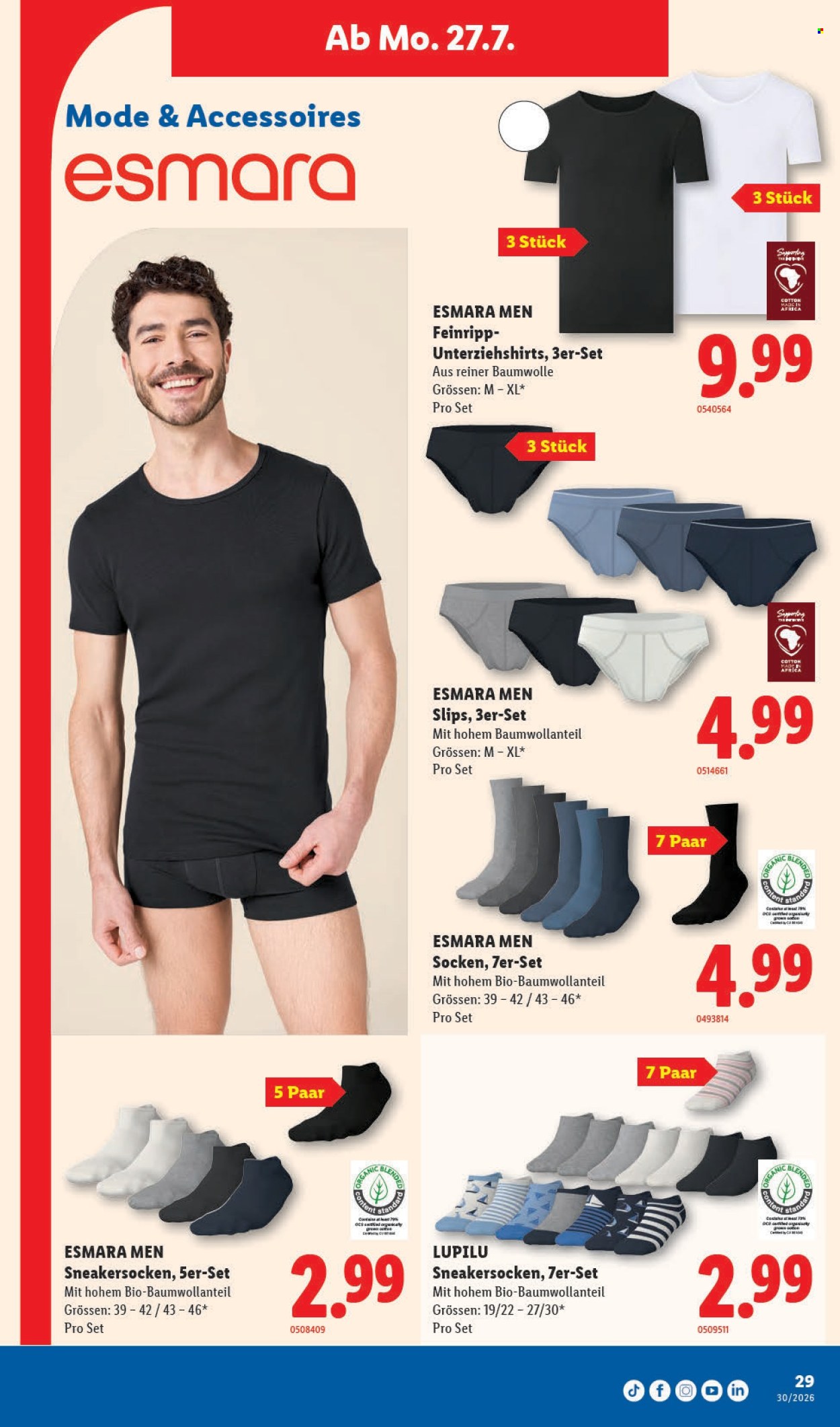 Volantino Lidl - 23.7.2026 - 29.7.2026. Pagina 29. Pagina 29