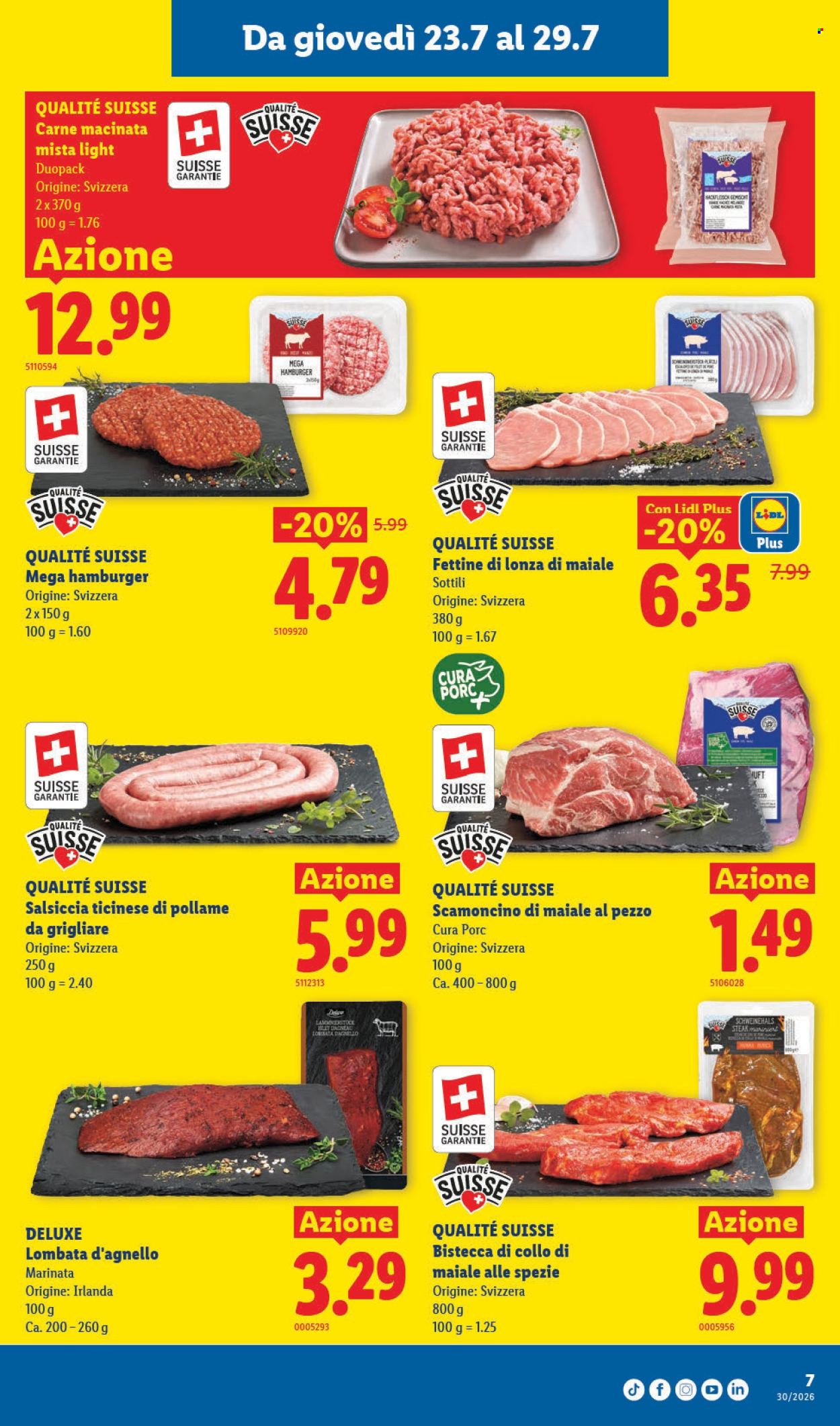 Volantino Lidl - 23.7.2026 - 29.7.2026. Pagina 7. Pagina 7