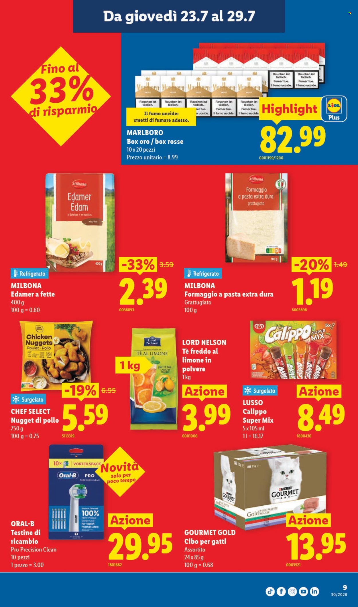 Volantino Lidl - 23.7.2026 - 29.7.2026. Pagina 9. Pagina 9
