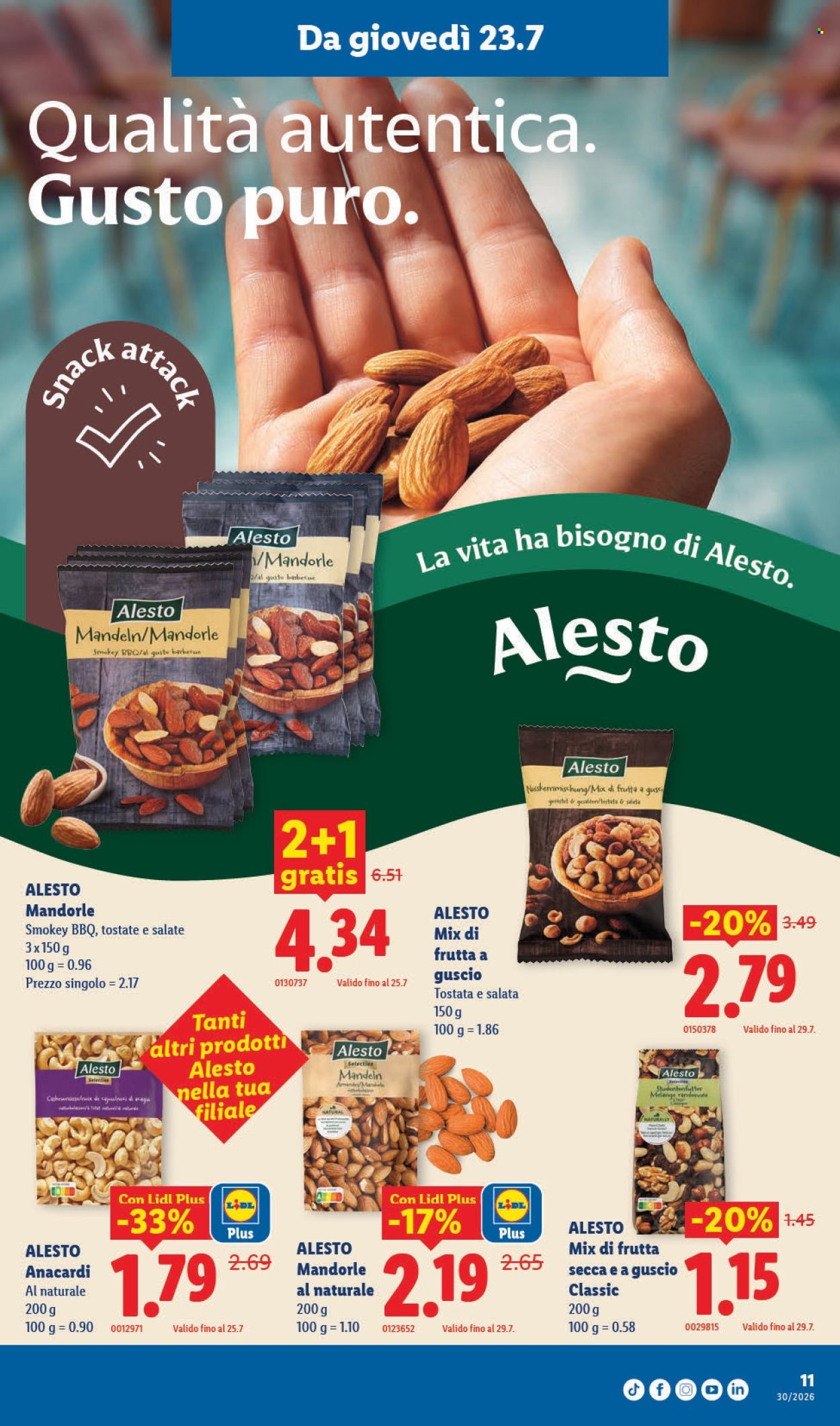 Volantino Lidl - 23.7.2026 - 29.7.2026. Pagina 11. Pagina 11