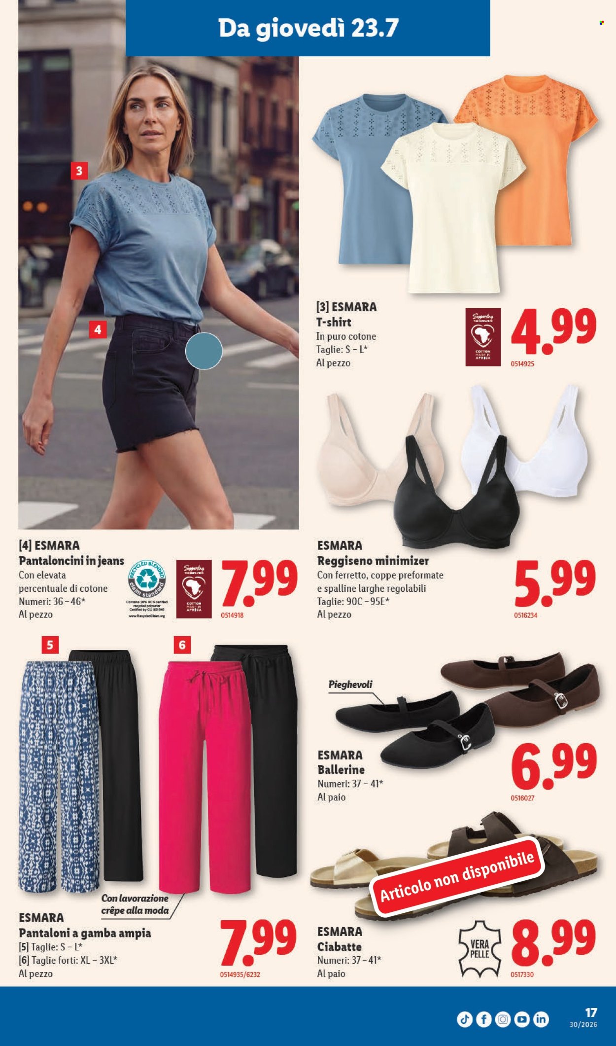 Volantino Lidl - 23.7.2026 - 29.7.2026. Pagina 17. Pagina 17