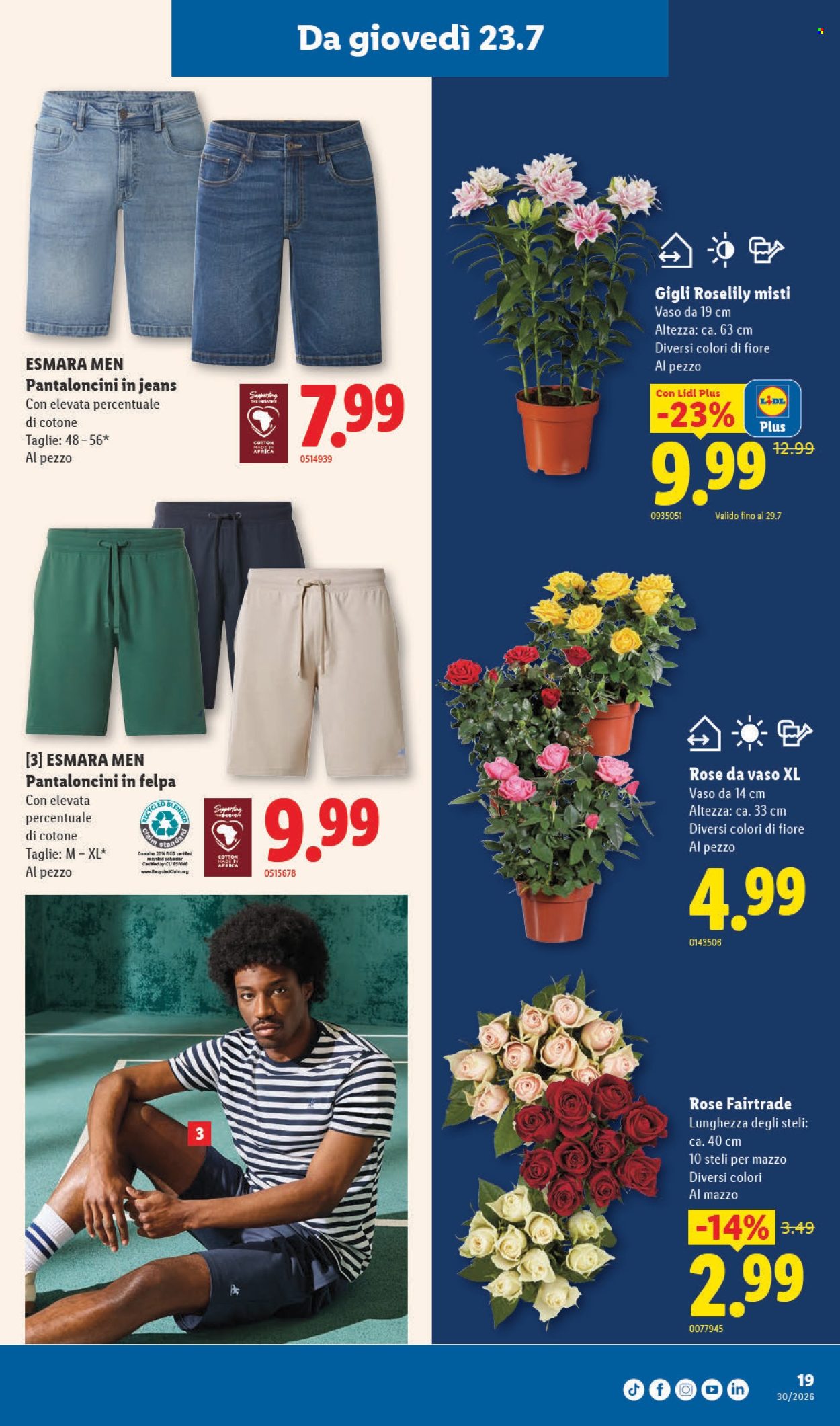 Volantino Lidl - 23.7.2026 - 29.7.2026. Pagina 19. Pagina 19